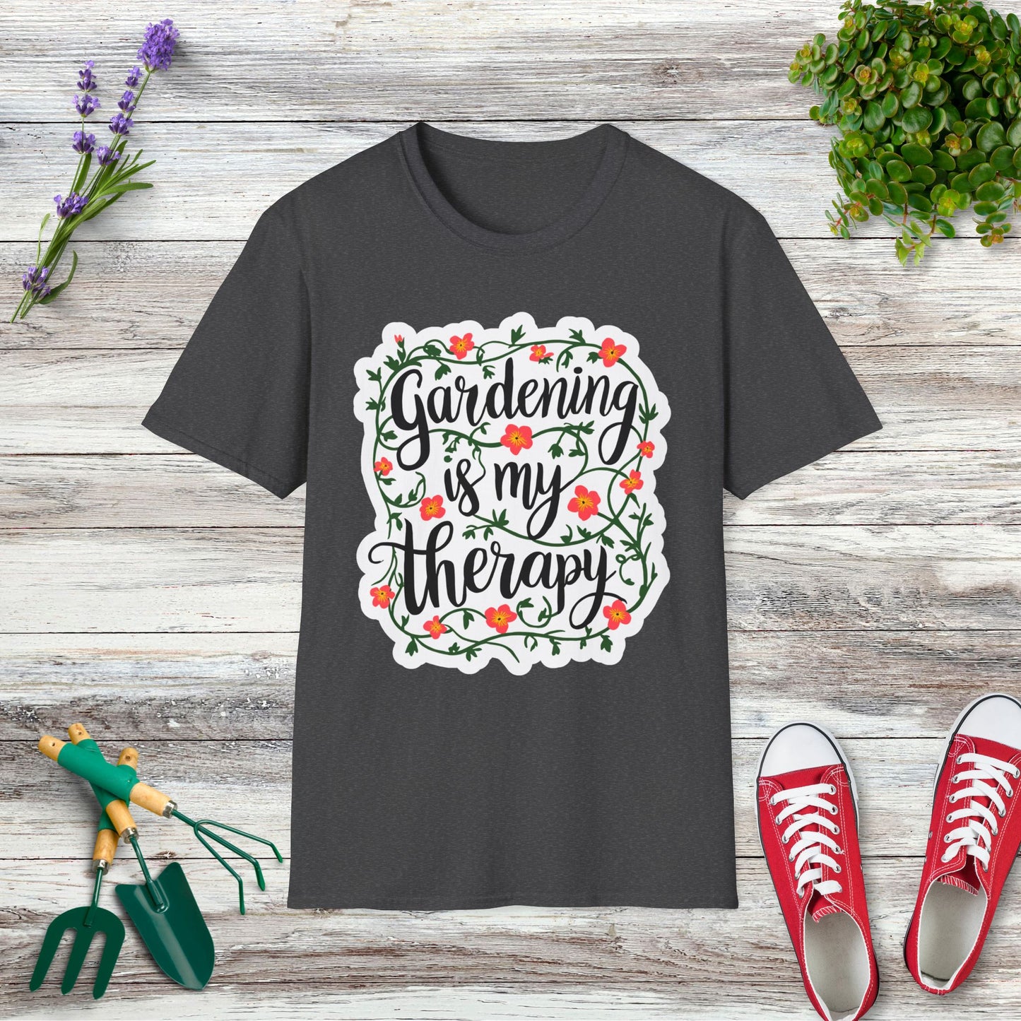 Gardening Is My Therapy T-Shirt