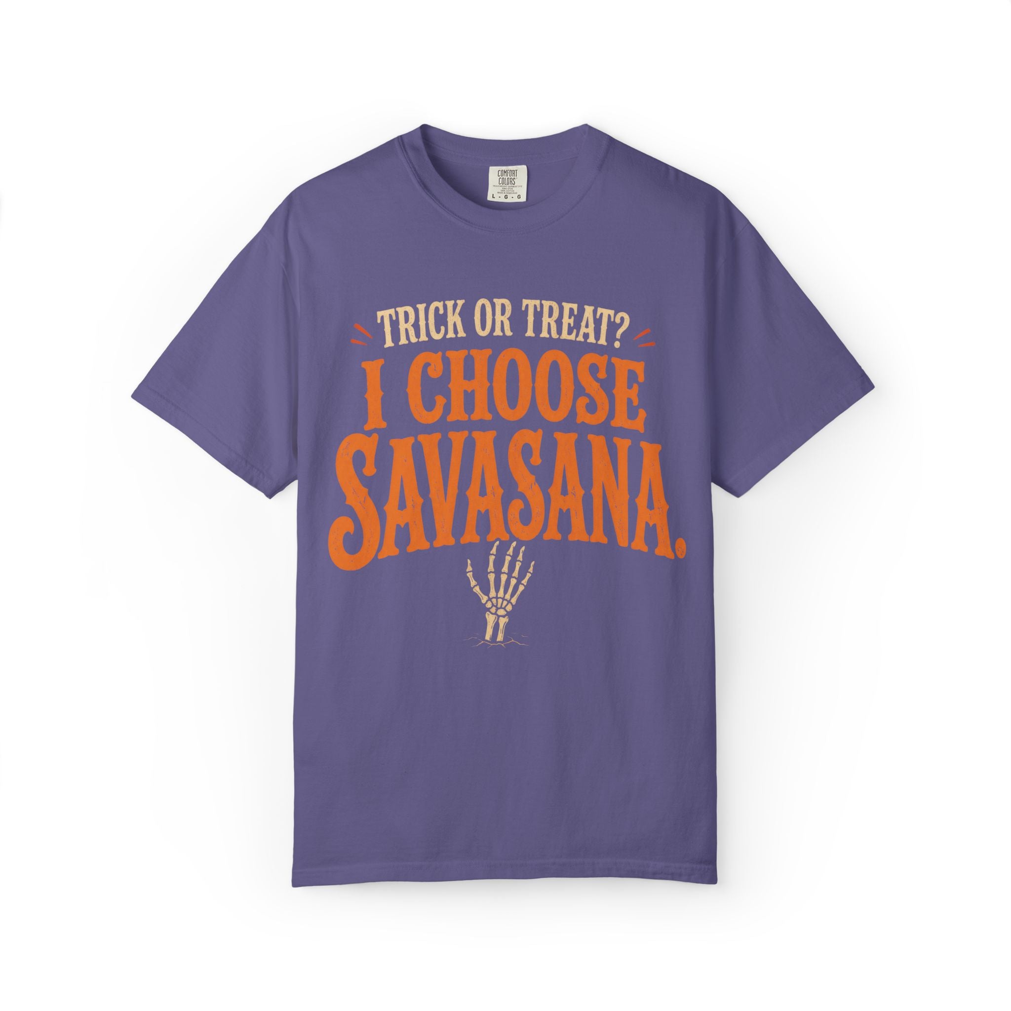 Trick Or Treat Savasana T-Shirt