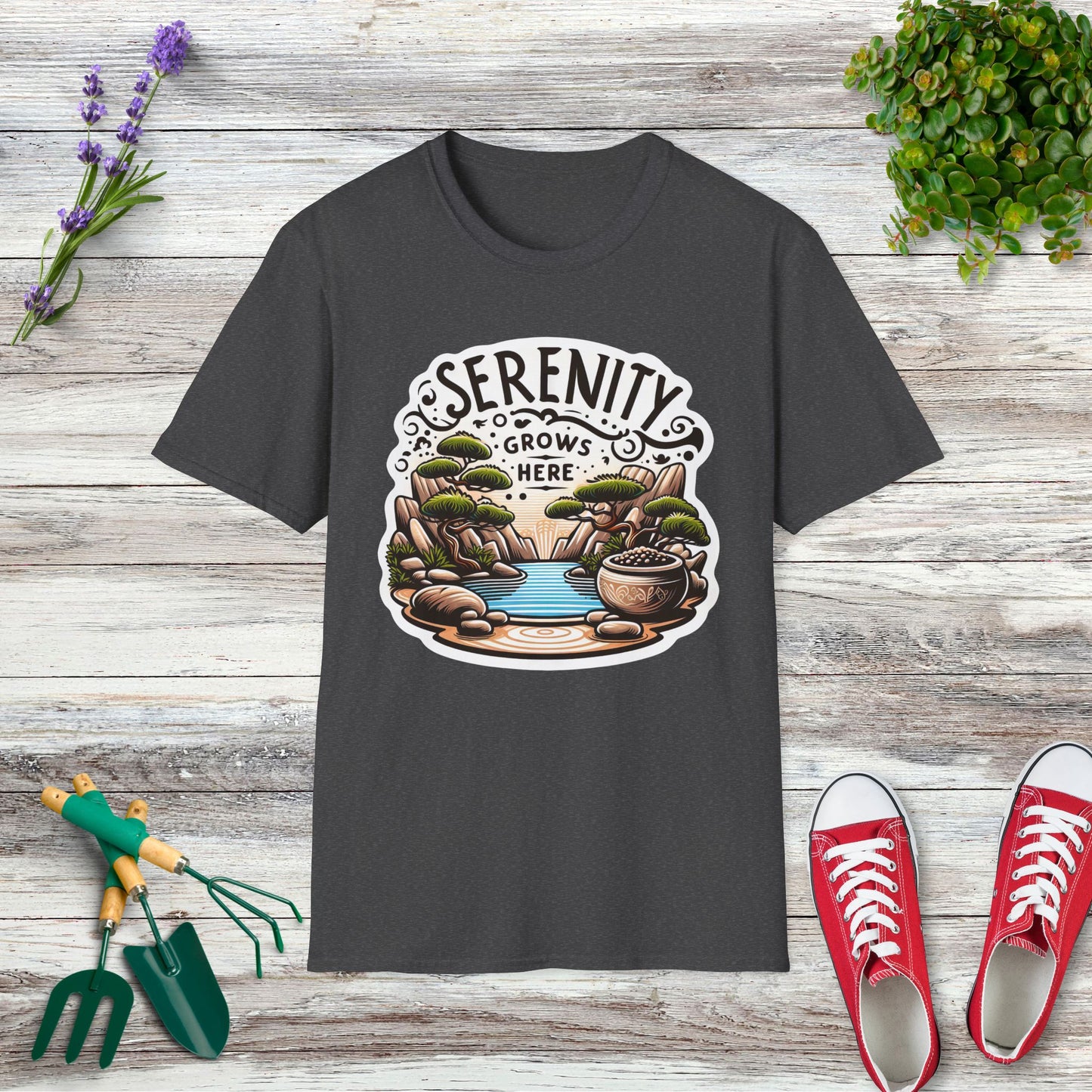 Serenity Grows Here T-Shirt