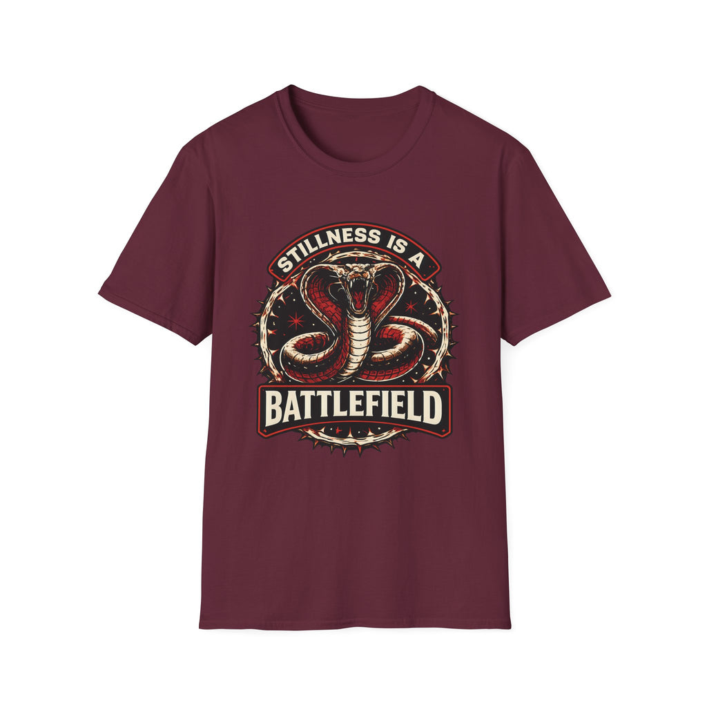 Stillness is a Battlefield T-Shirt