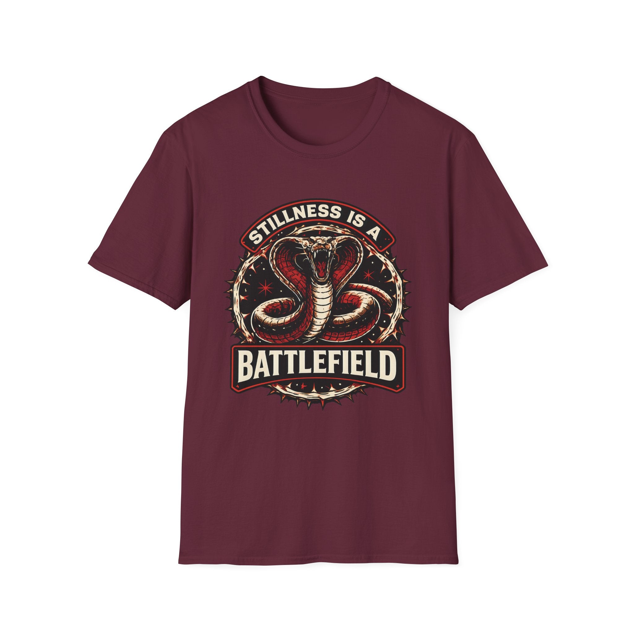 Stillness is a Battlefield T-Shirt