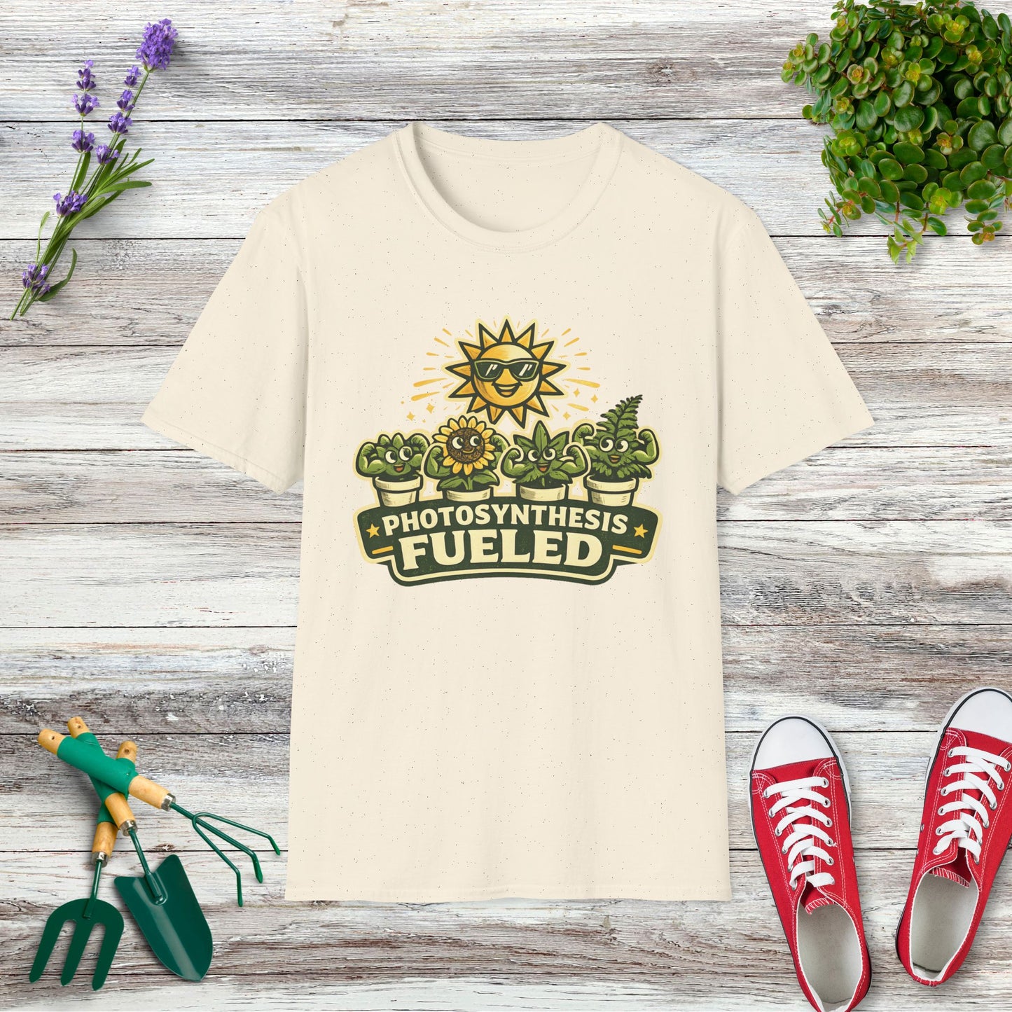 Photosynthesis Fueled T-Shirt
