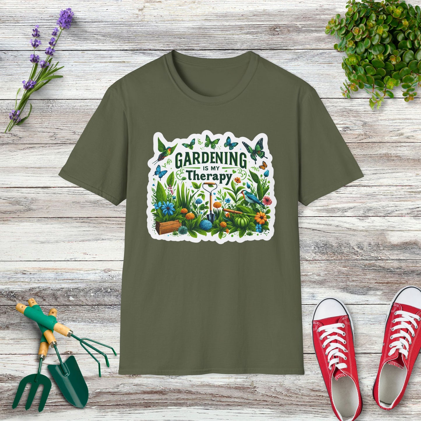 Gardening Is My Therapy T-Shirt