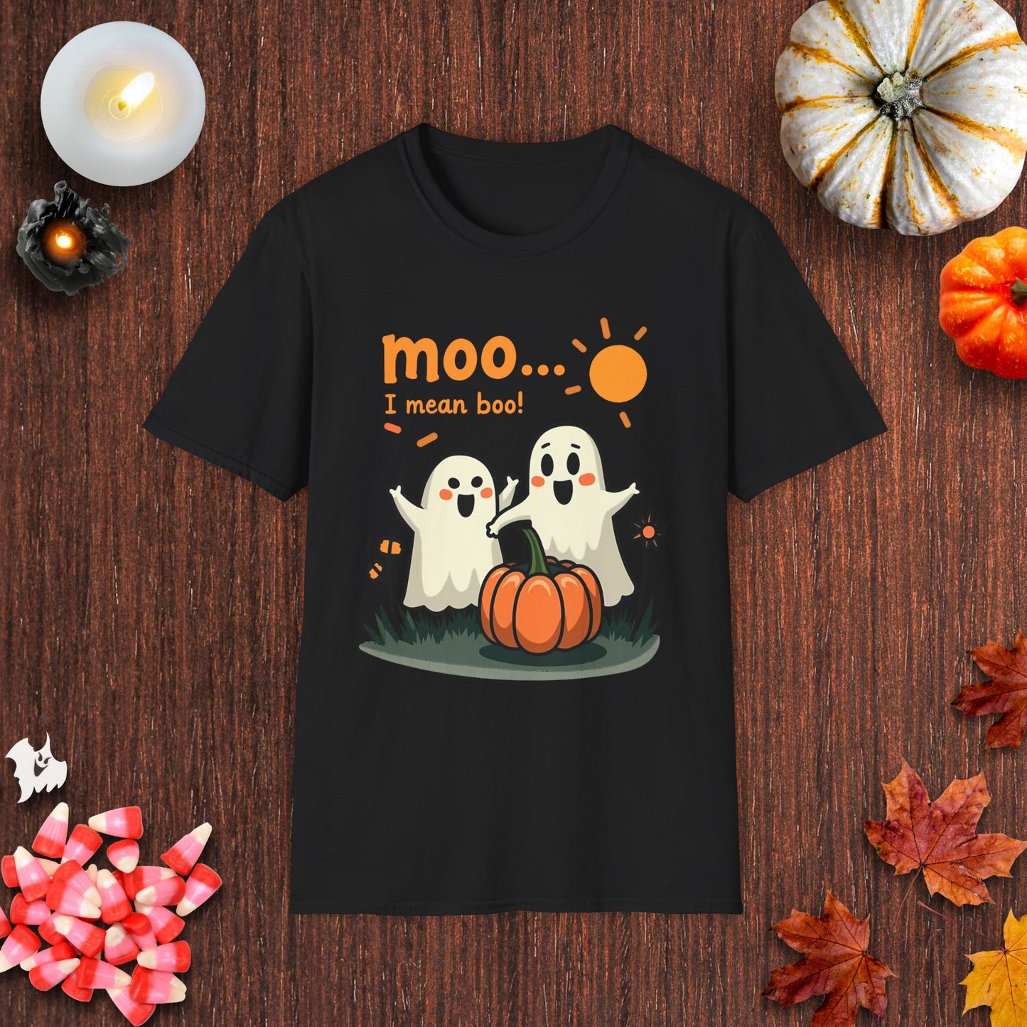 "Moo... I Mean Boo!" T-Shirt