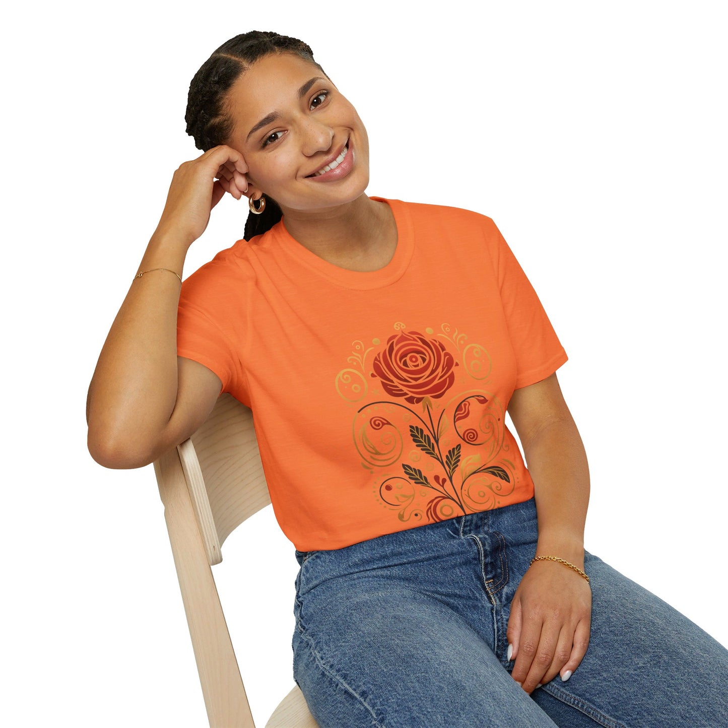 Folk Art Rose T-Shirt