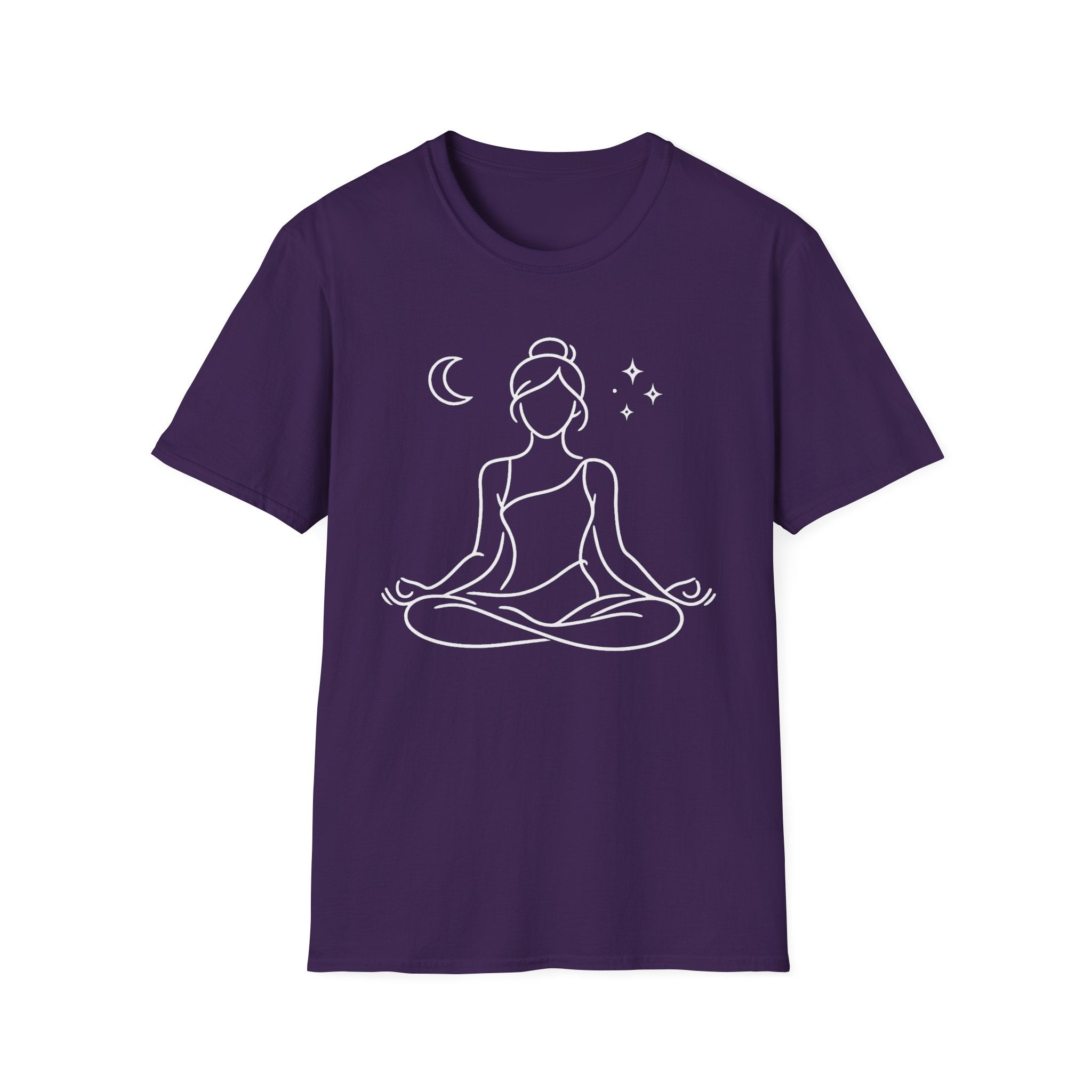 Crescent Moon Meditation T-Shirt