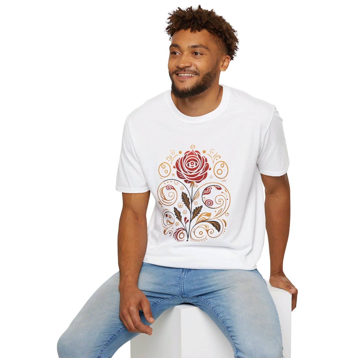 Folk Art Rose T-Shirt