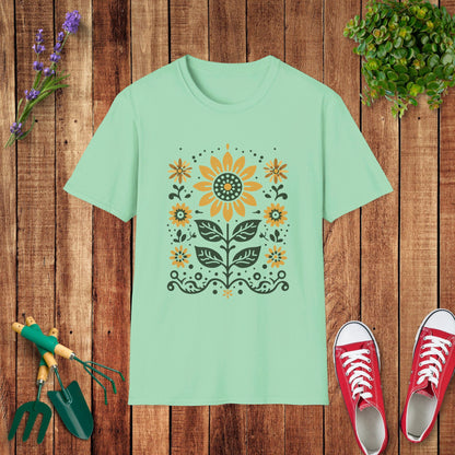 Scandi Sunflower T-Shirt