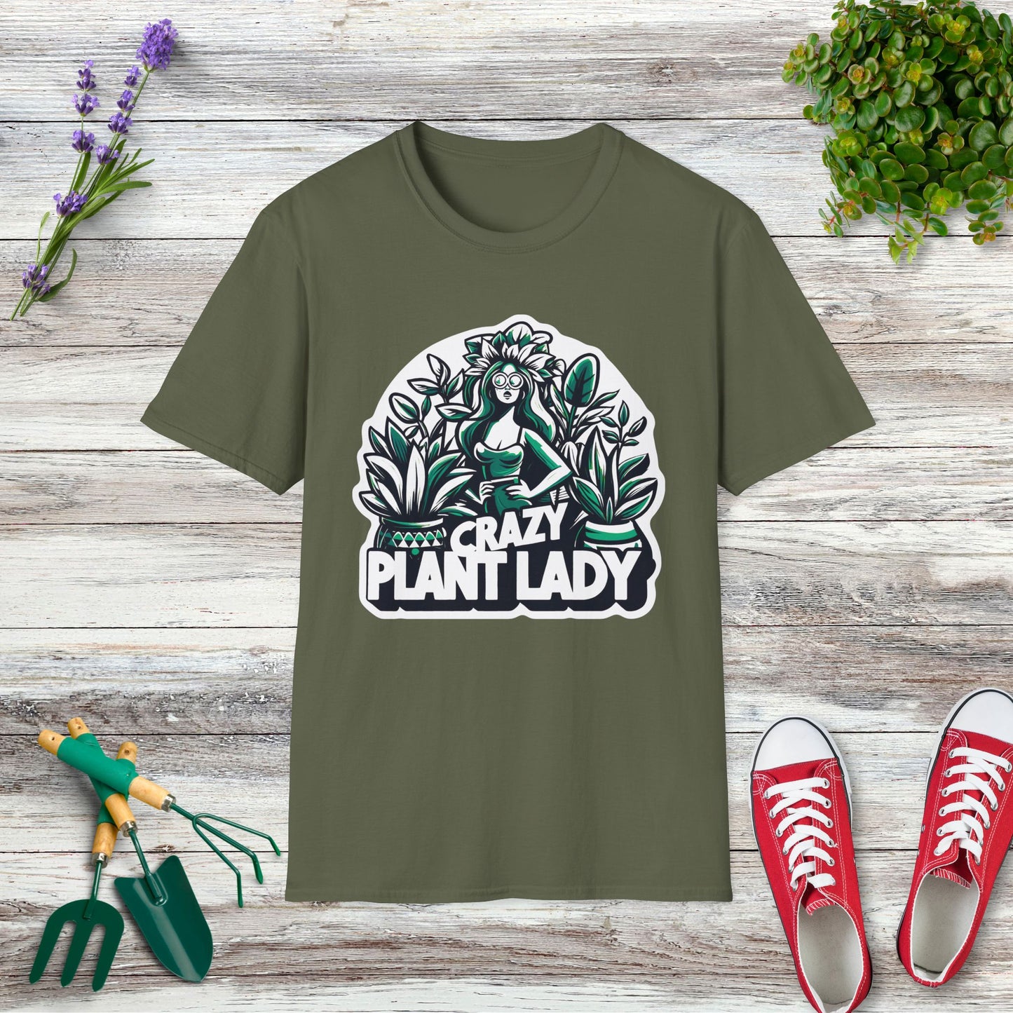 Crazy Plant Lady T-Shirt