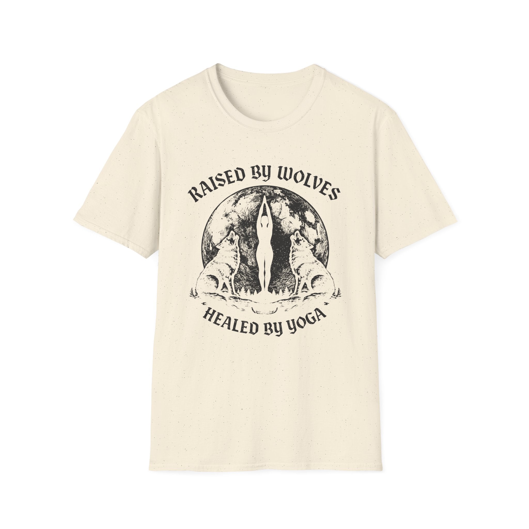 Raised by Wolves, Healed by Yoga T-Shirt