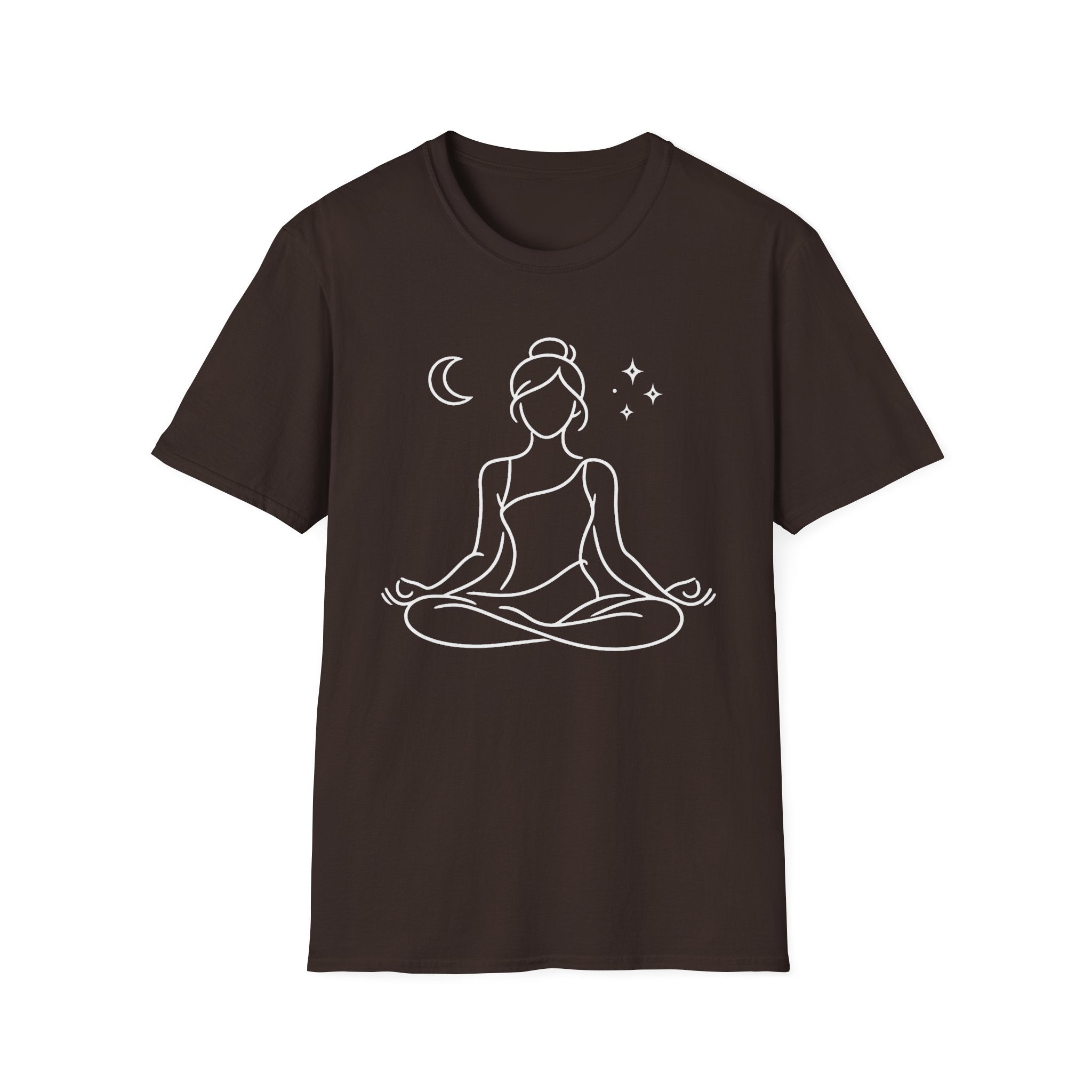 Crescent Moon Meditation T-Shirt