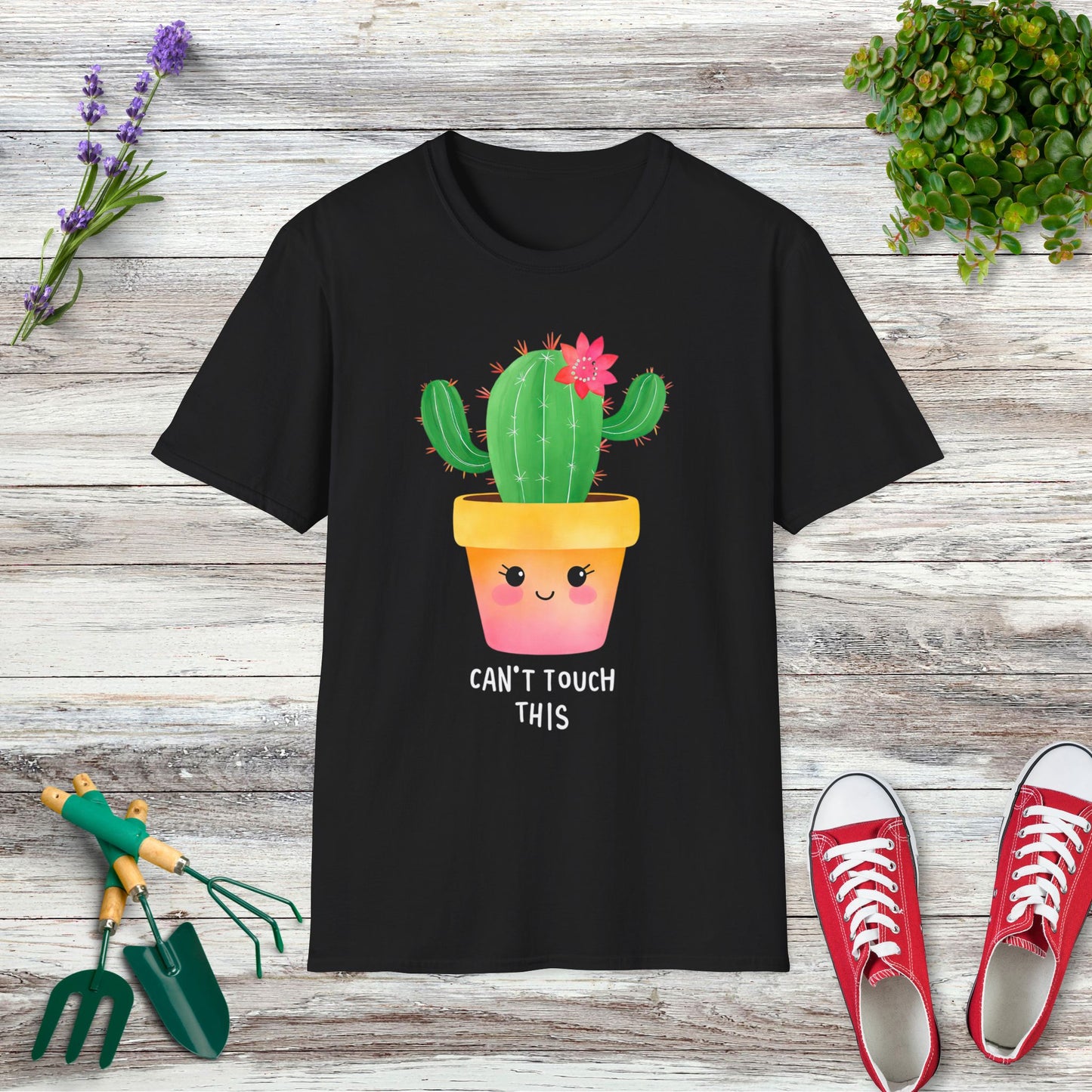 Can't Touch This (Cute Cactus) T-Shirt