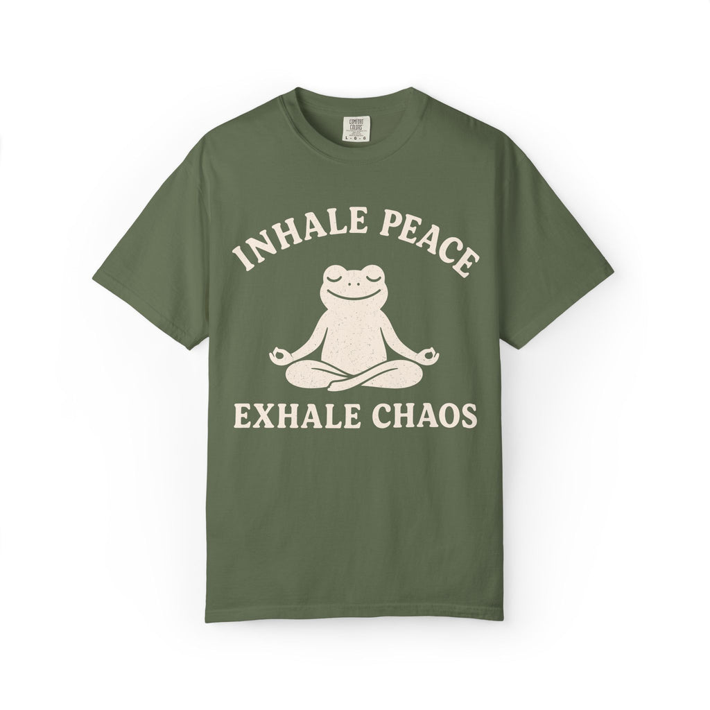 Inhale Peace Exhale Chaos T-Shirt