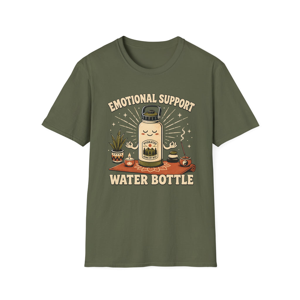 Emotional Support Water Bottle T-Shirt