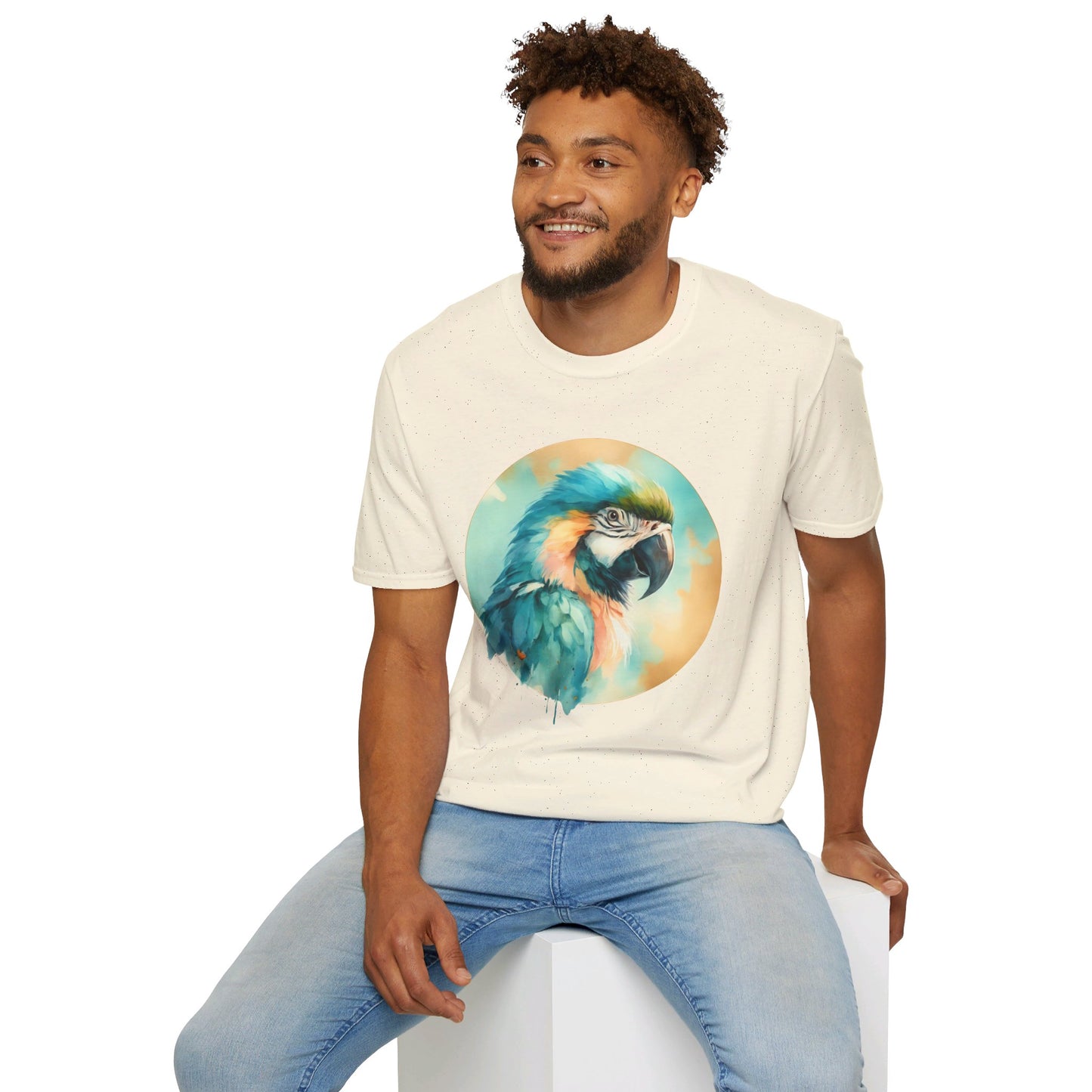 Botanical Parrot T-Shirt