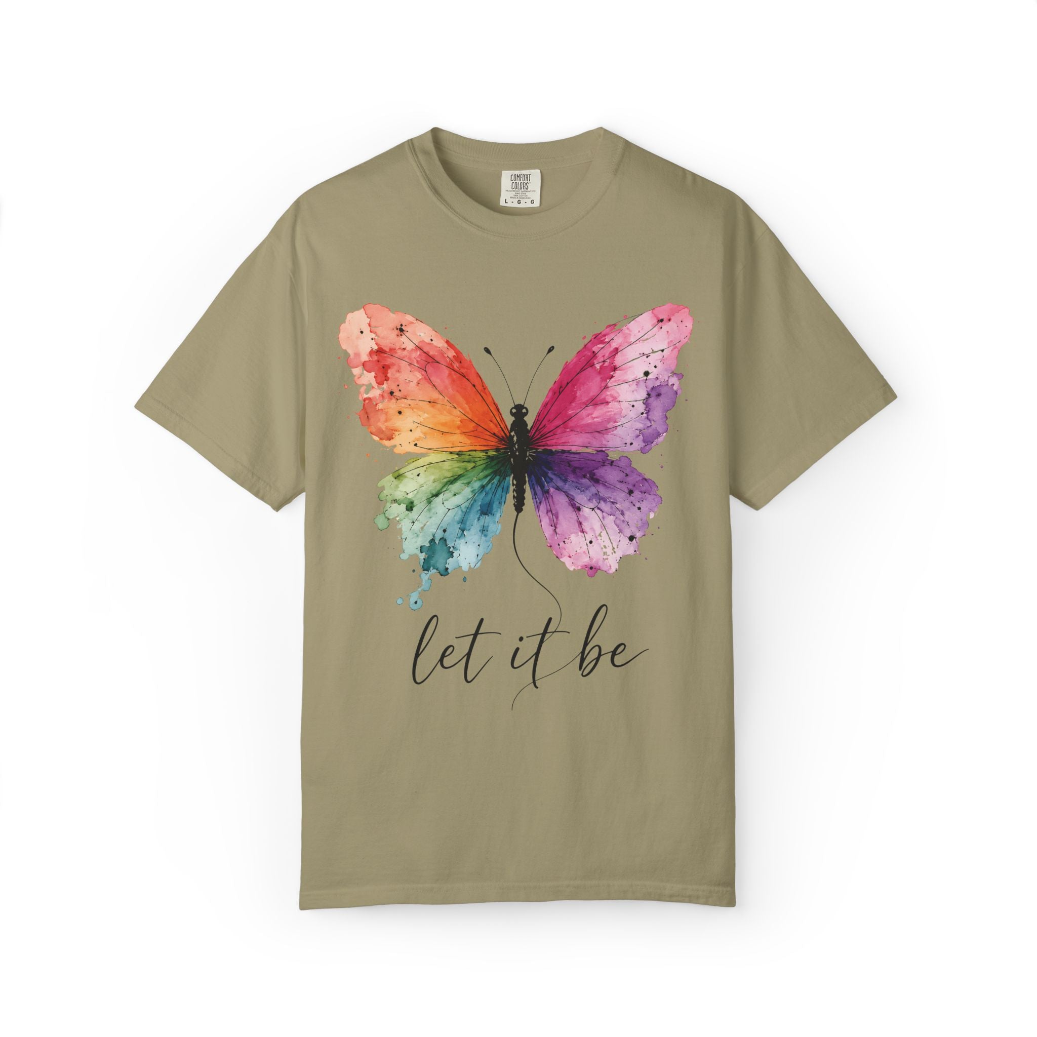 Let It Be Butterfly T-Shirt