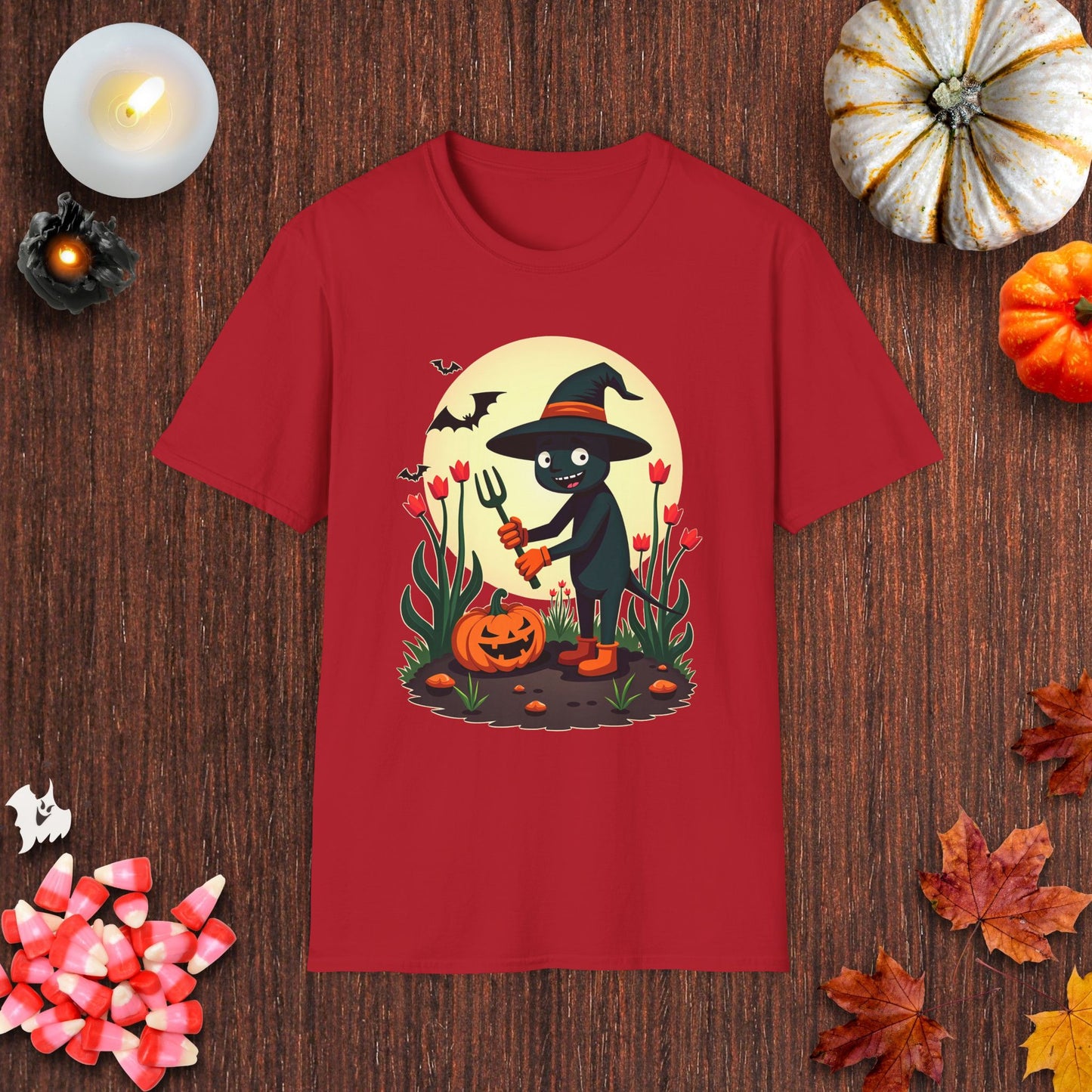 Garden Witch's Pumpkin Patch T-Shirt