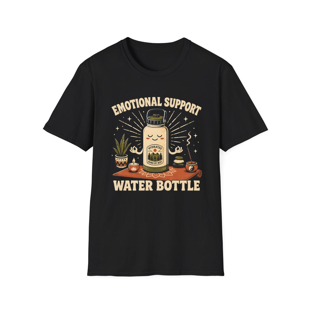 Emotional Support Water Bottle T-Shirt