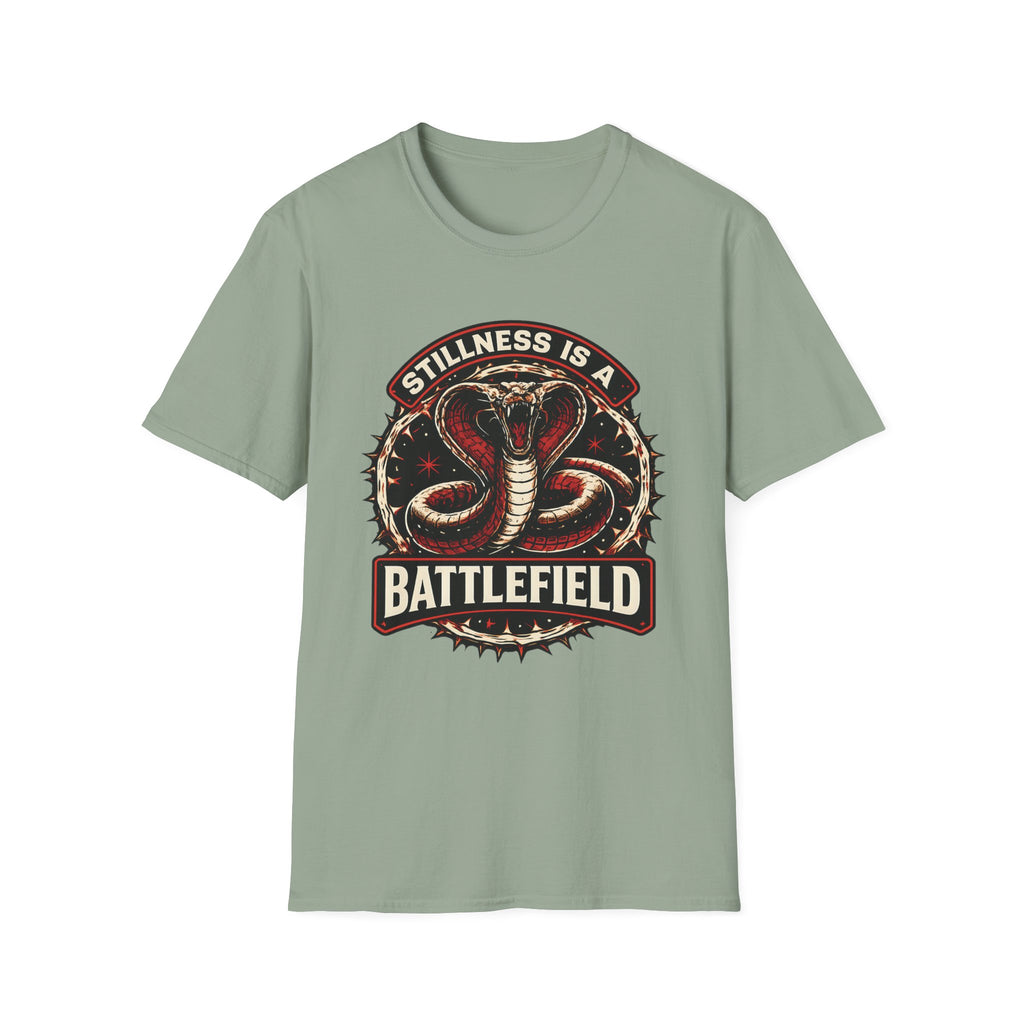 Stillness is a Battlefield T-Shirt