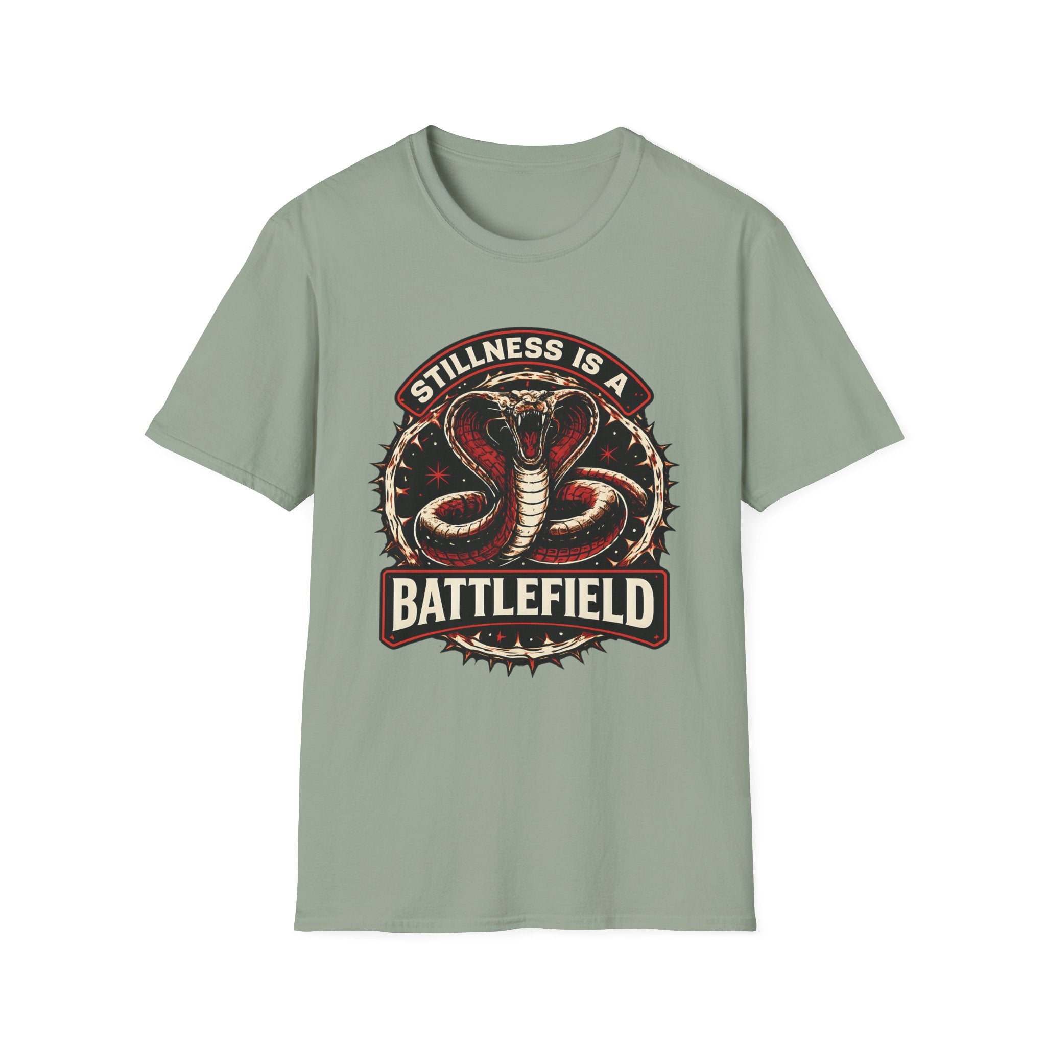Stillness is a Battlefield T-Shirt
