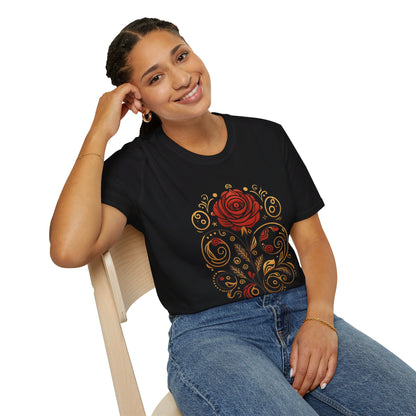 Folk Art Rose T-Shirt