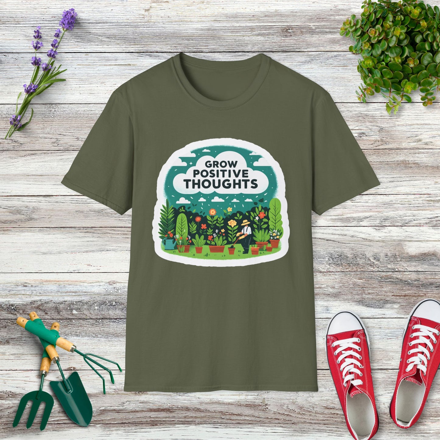 Grow Positive Thoughts T-Shirt