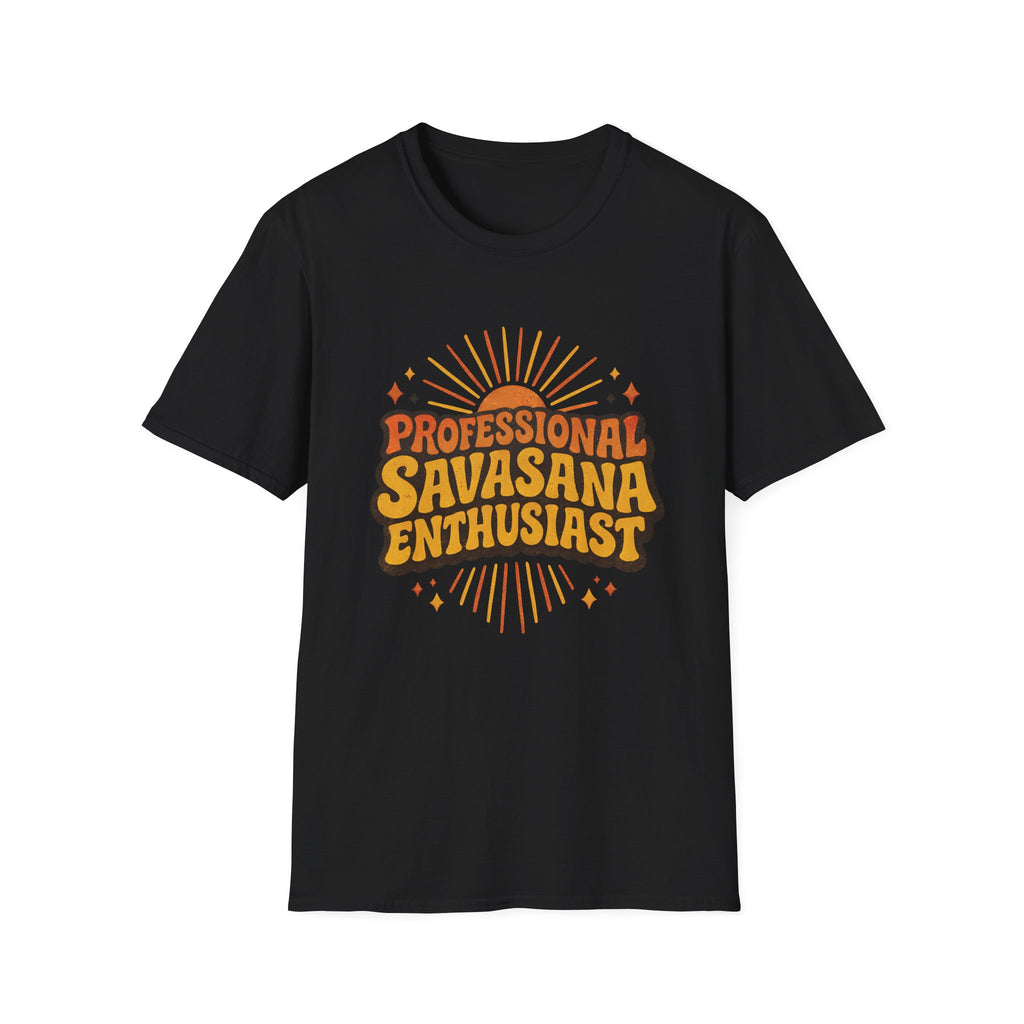 Professional Savasana Enthusiast T-Shirt