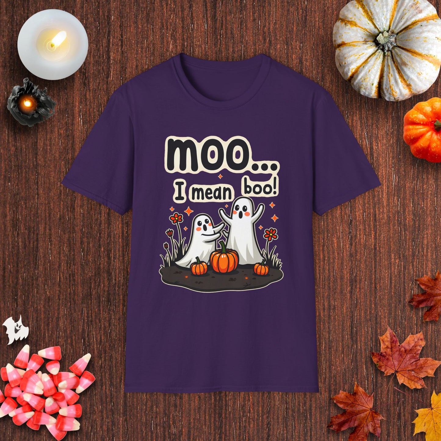 "Moo... I Mean Boo!" T-Shirt