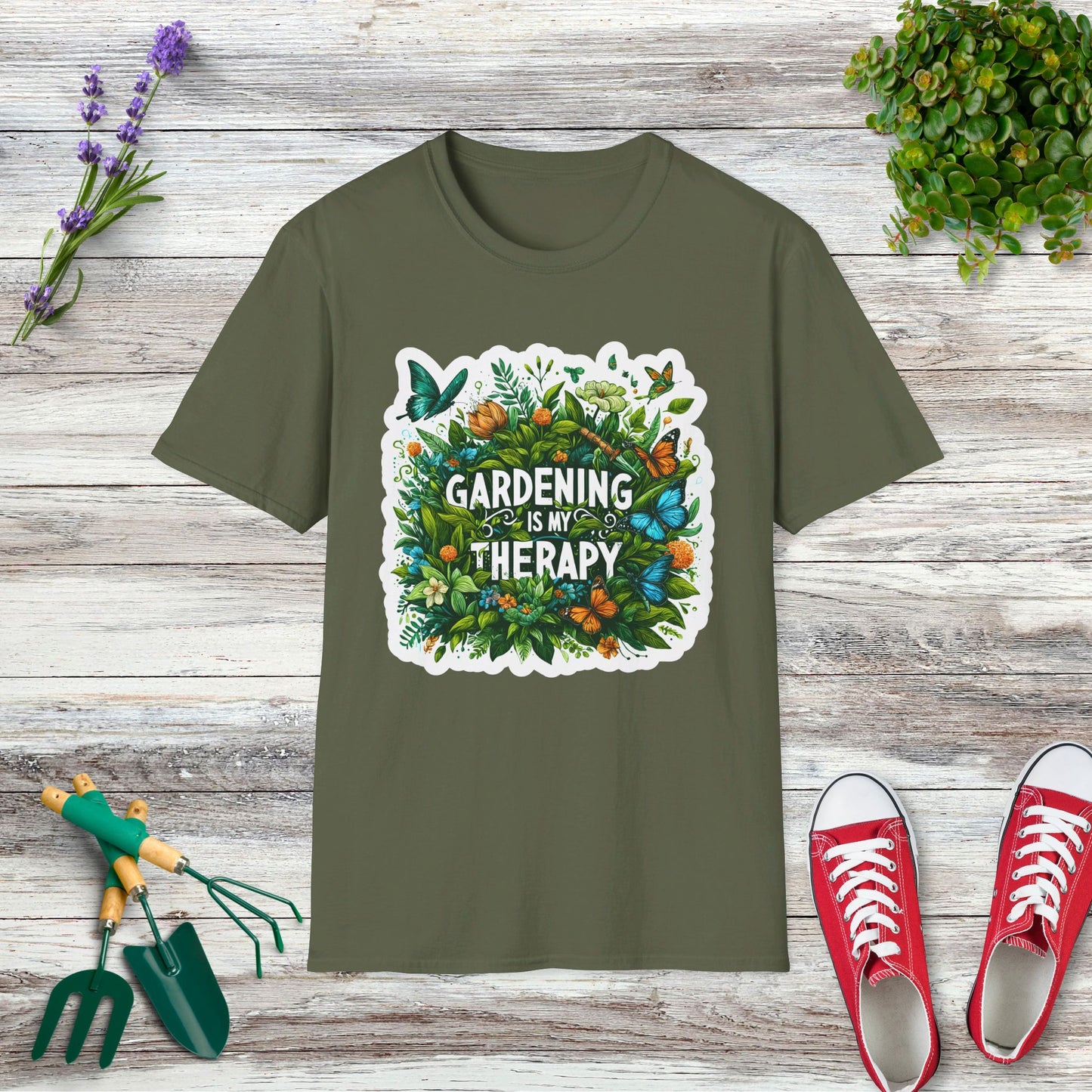 Gardening Is My Therapy T-Shirt