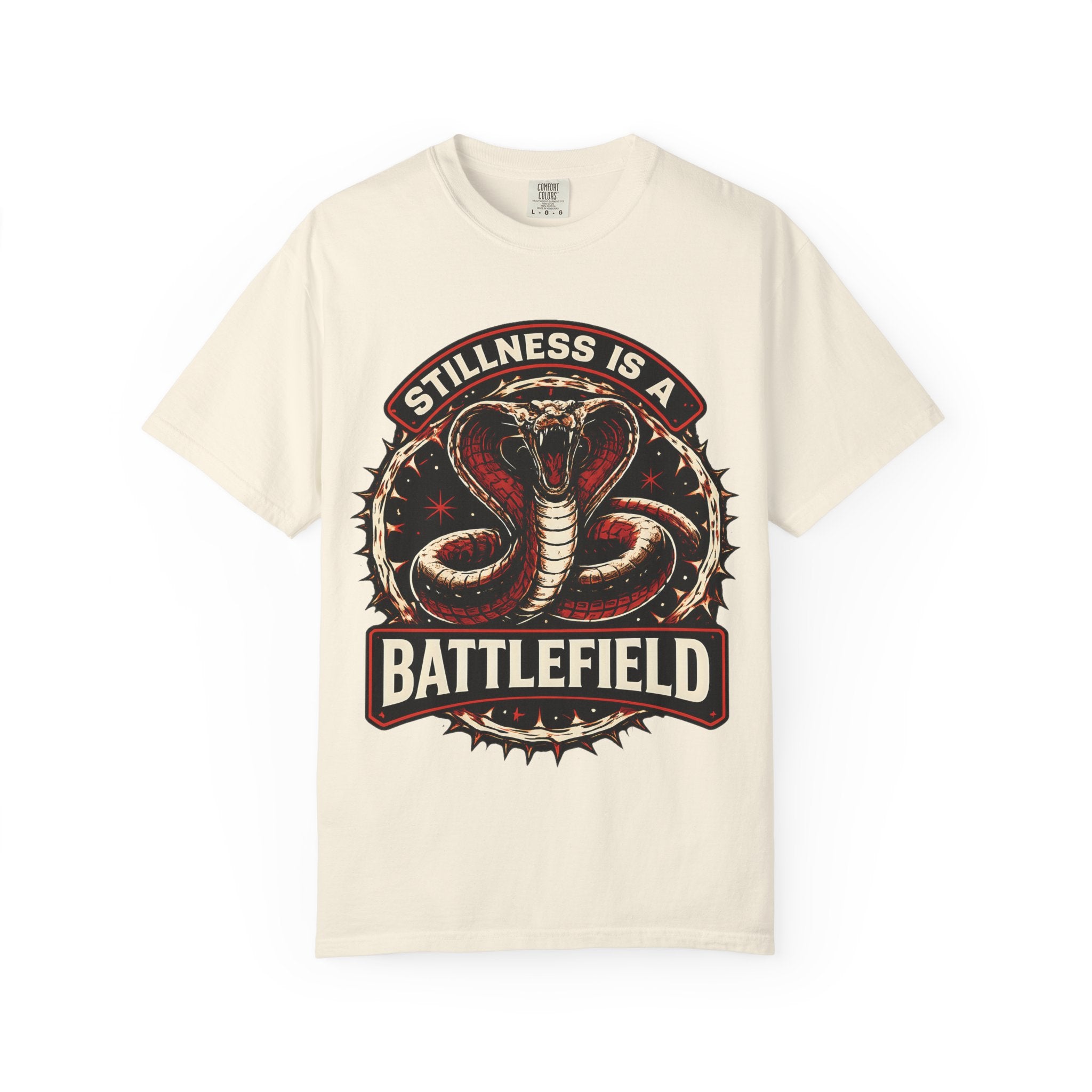 Stillness is a Battlefield T-Shirt