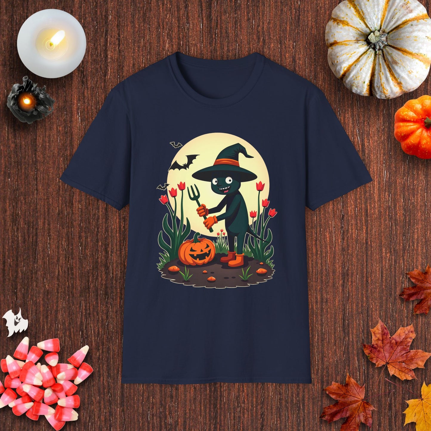 Garden Witch's Pumpkin Patch T-Shirt