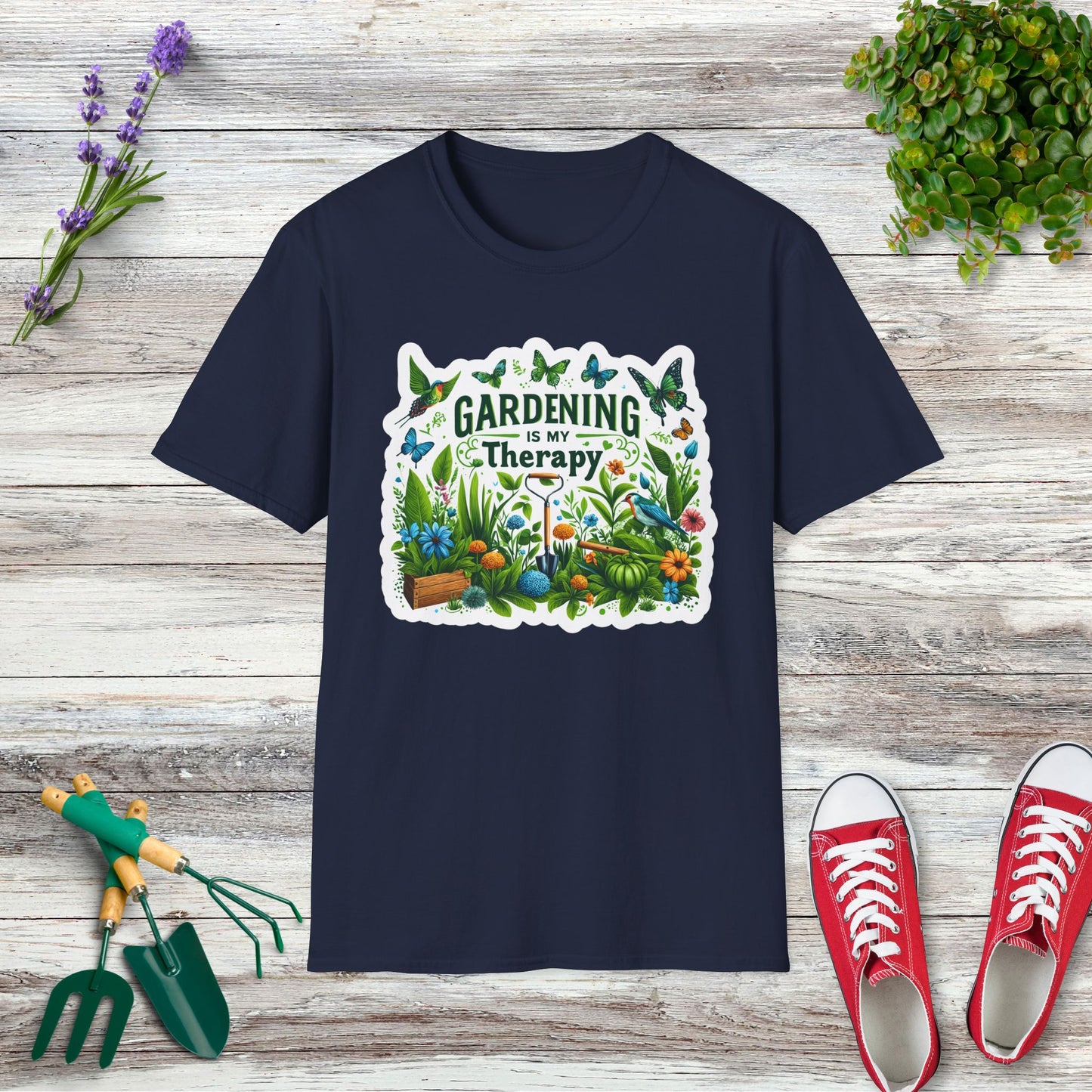 Gardening Is My Therapy T-Shirt