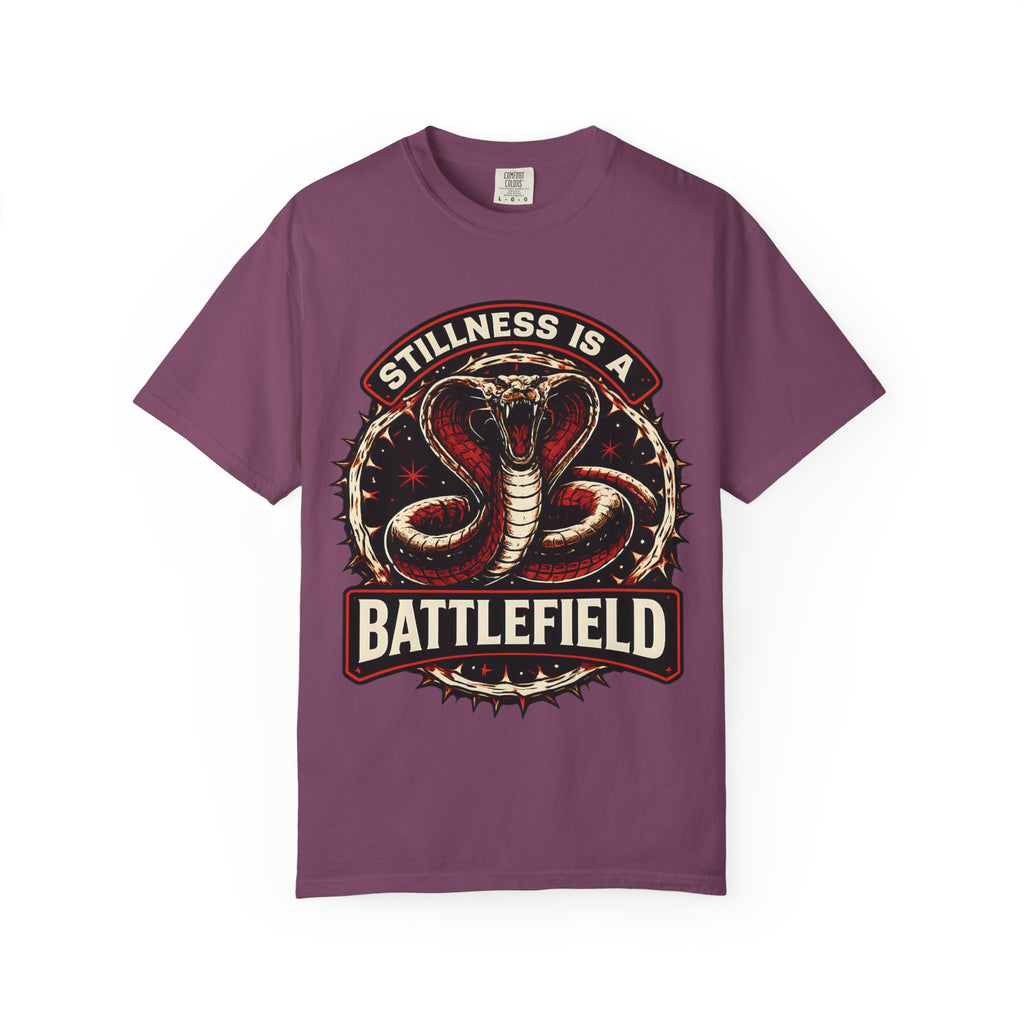 Stillness is a Battlefield T-Shirt