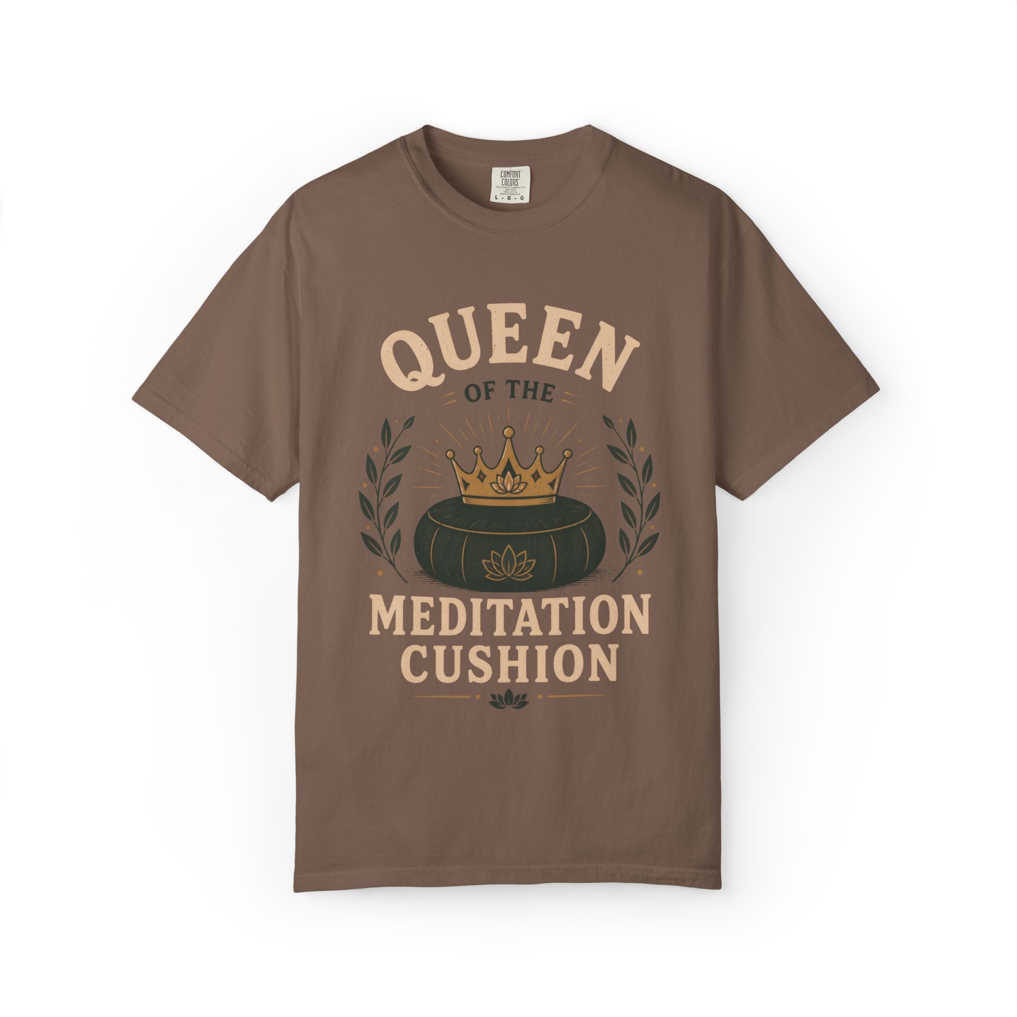 Queen Of The Meditation Cushion T-Shirt