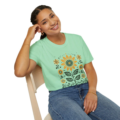 Scandi Sunflower T-Shirt