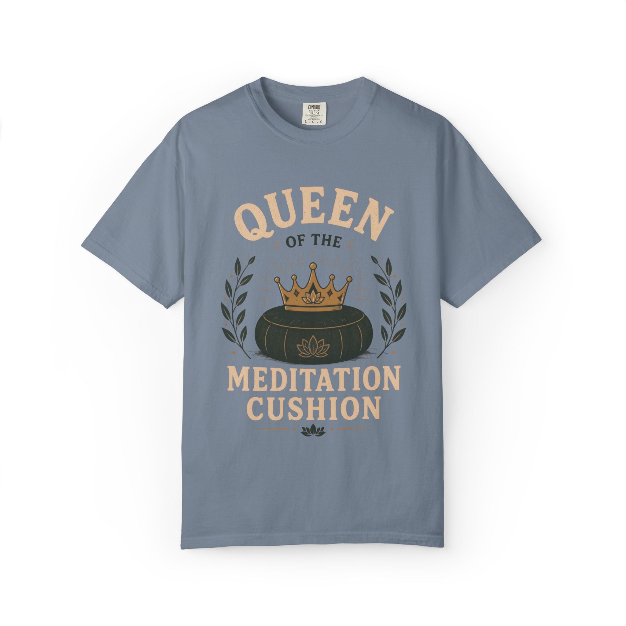 Queen Of The Meditation Cushion T-Shirt