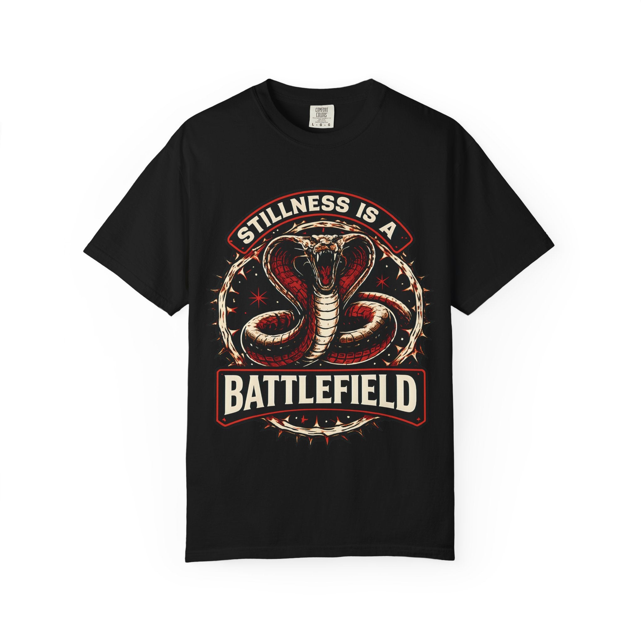 Stillness is a Battlefield T-Shirt