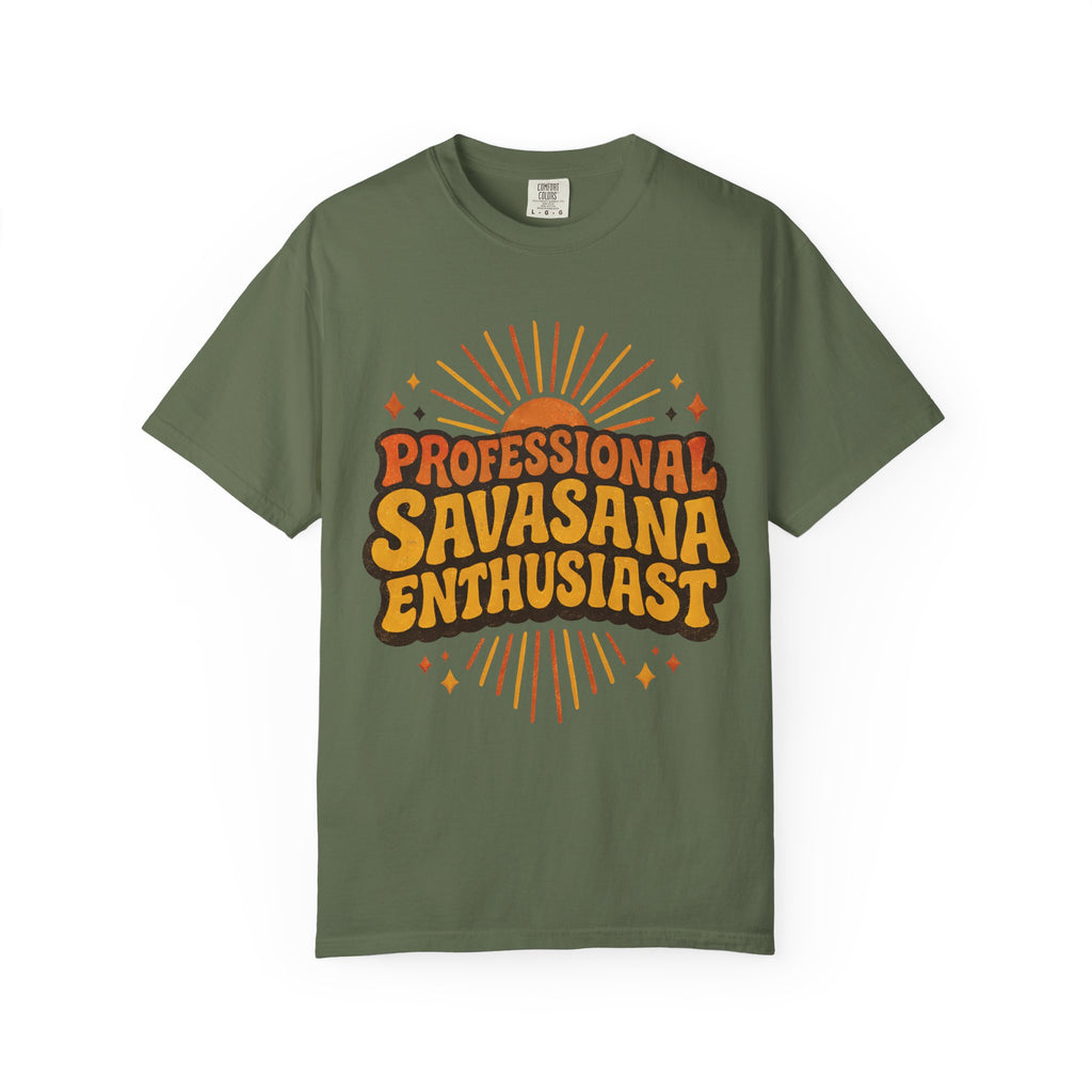 Professional Savasana Enthusiast T-Shirt