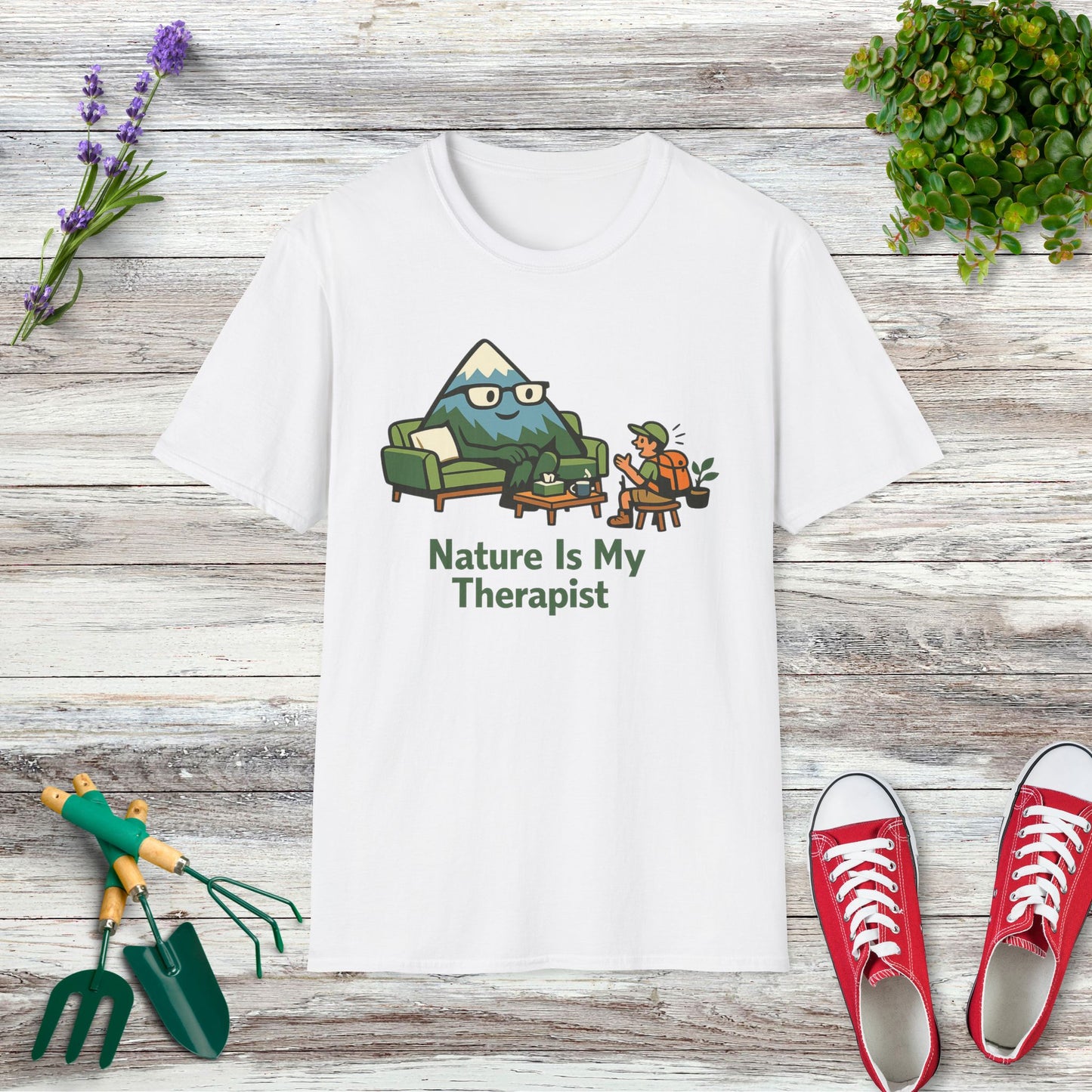 Nature Is My Therapist T-Shirt