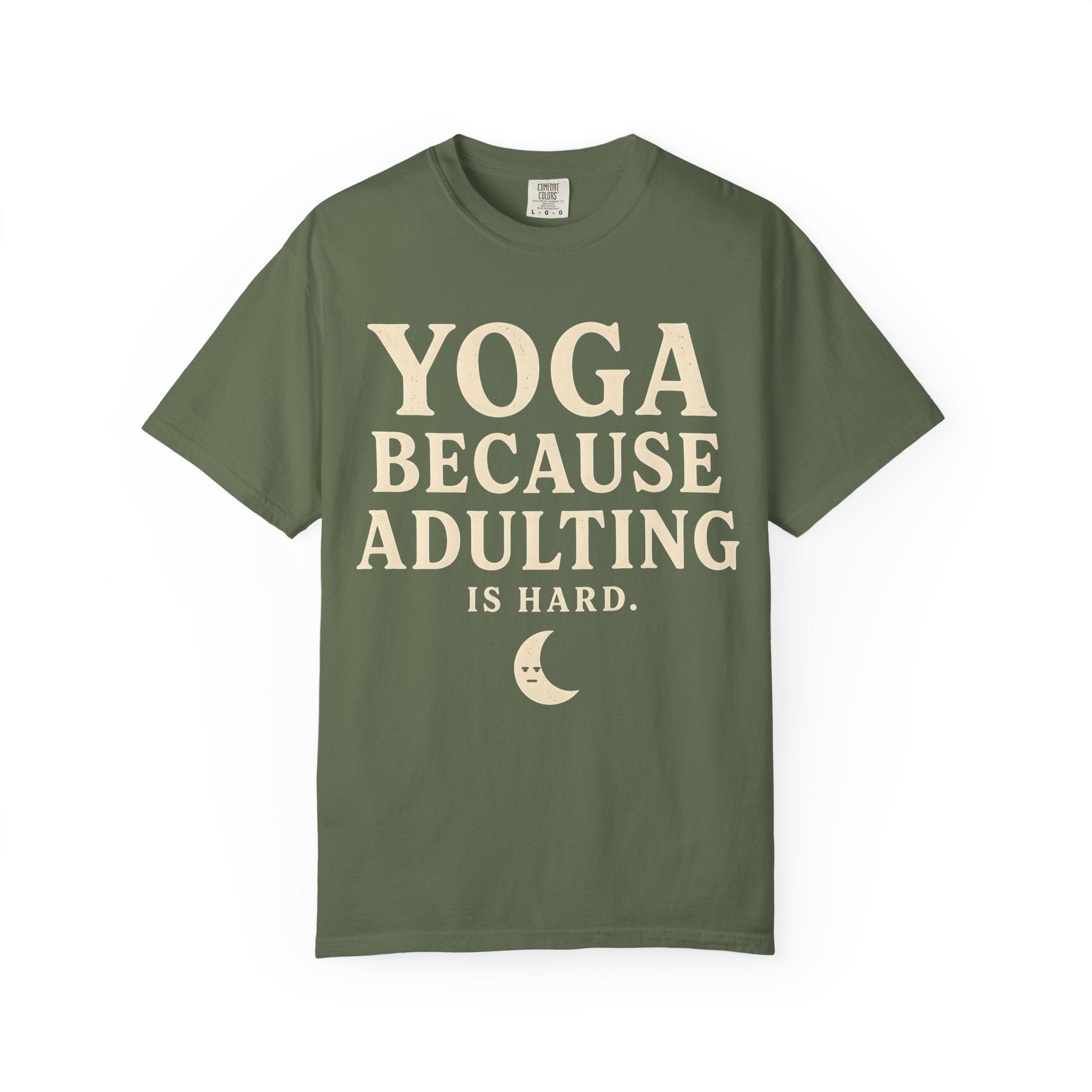 Yoga Because Adulting is Hard T-Shirt