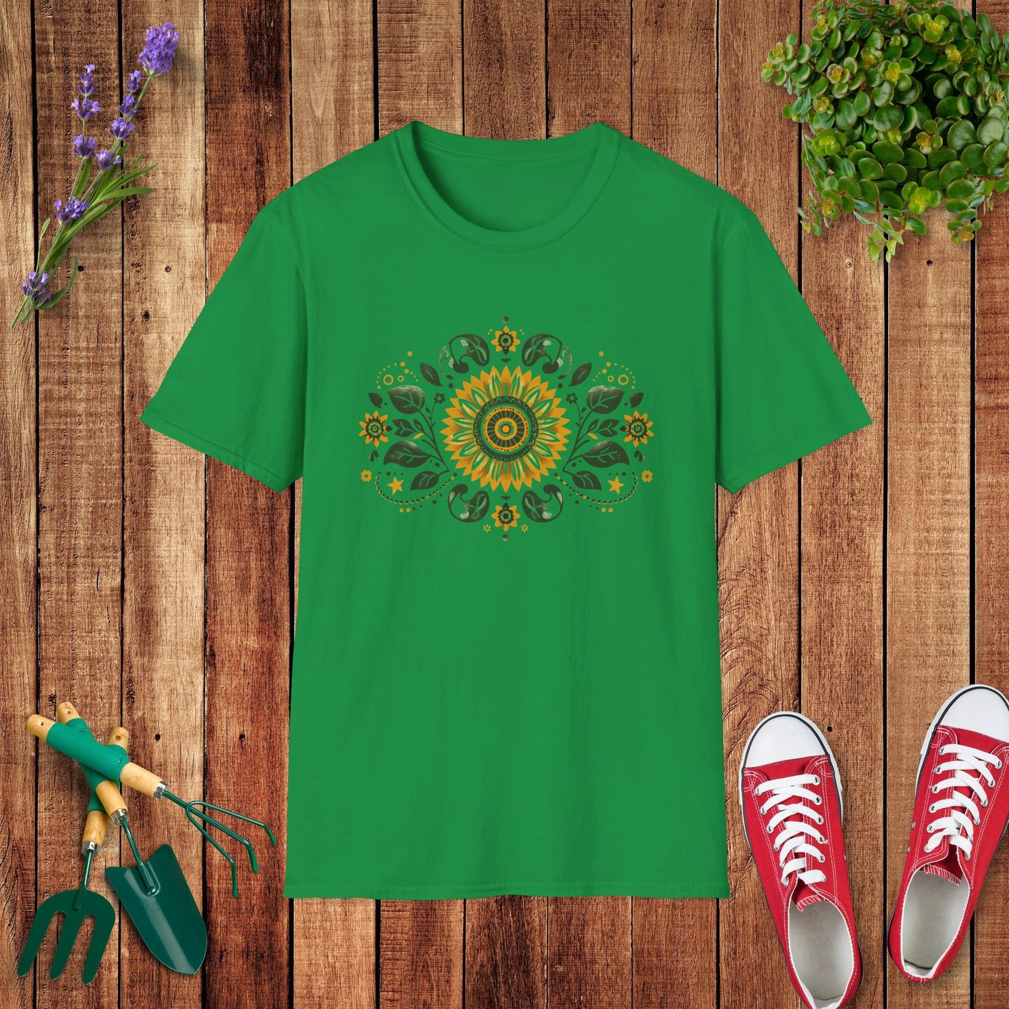 Nordic Sunflower T-Shirt