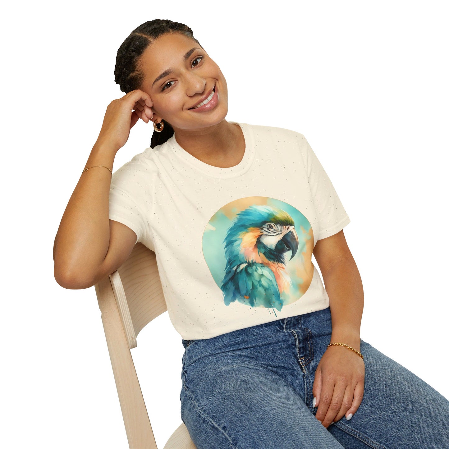 Botanical Parrot T-Shirt