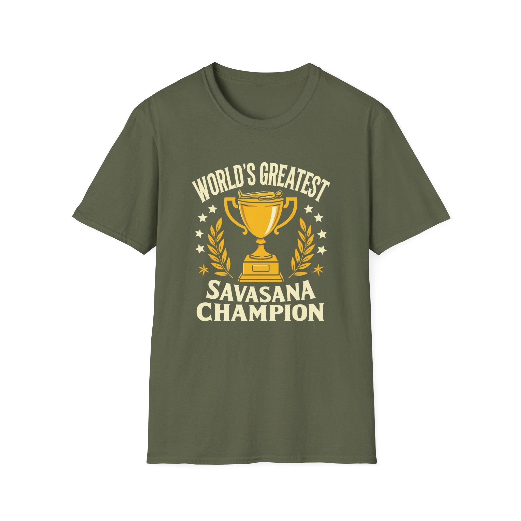 World's Greatest Savasana Champion T-Shirt