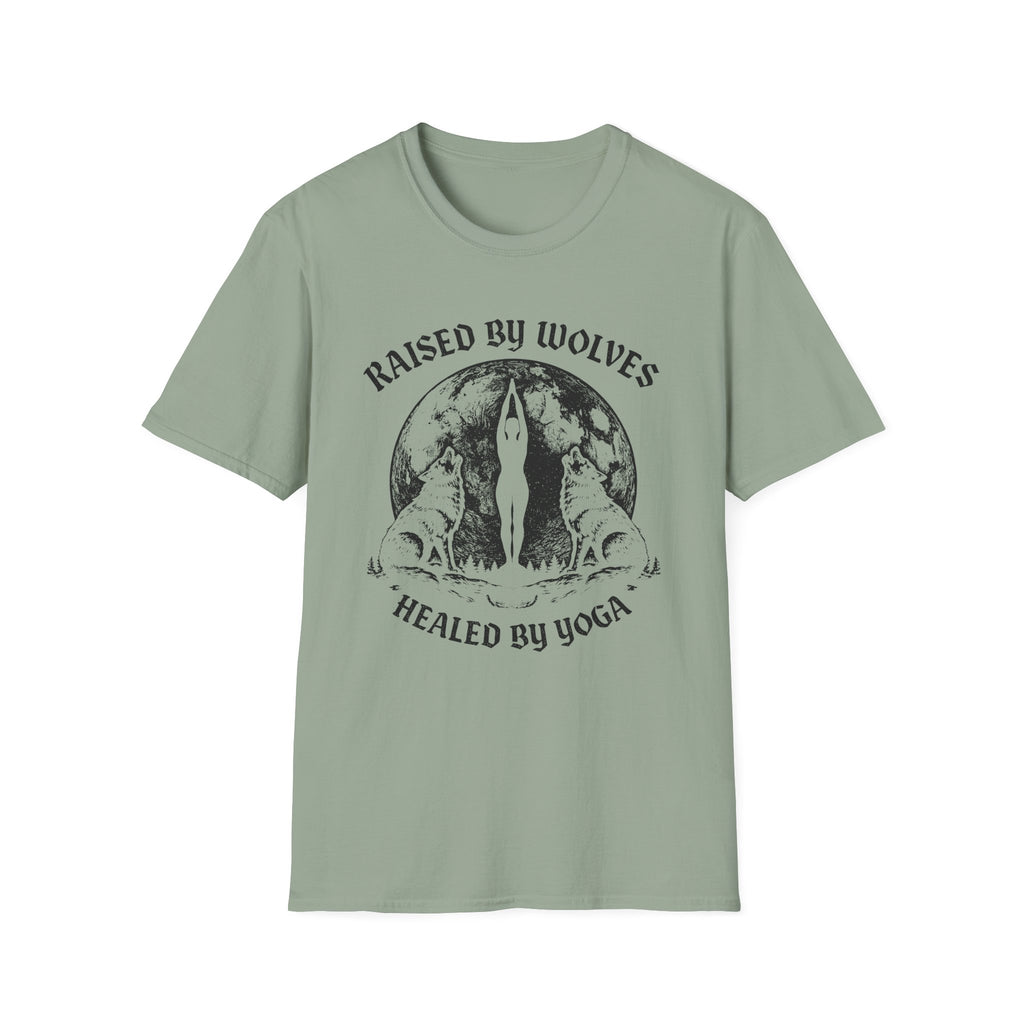Raised by Wolves, Healed by Yoga T-Shirt