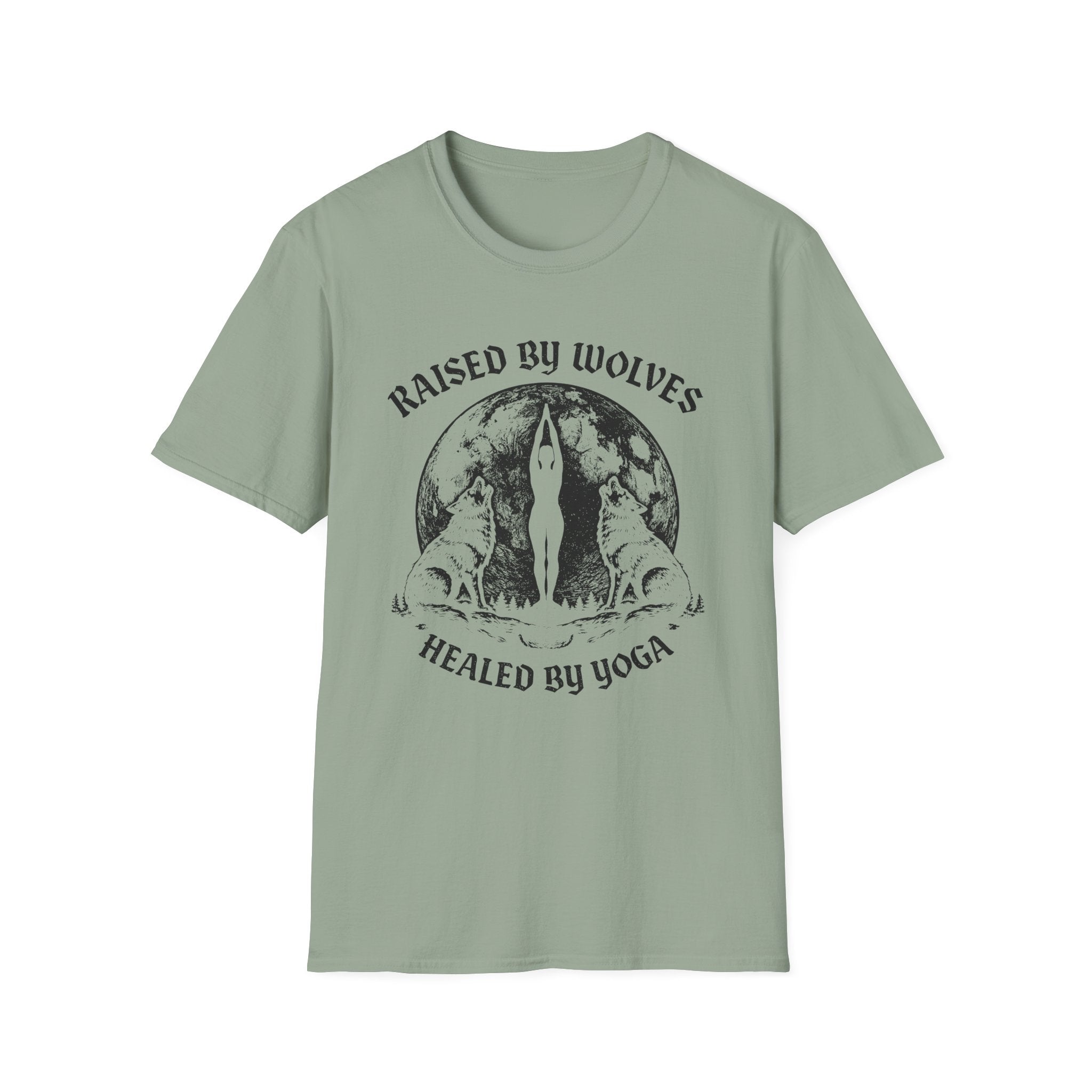 Raised by Wolves, Healed by Yoga T-Shirt