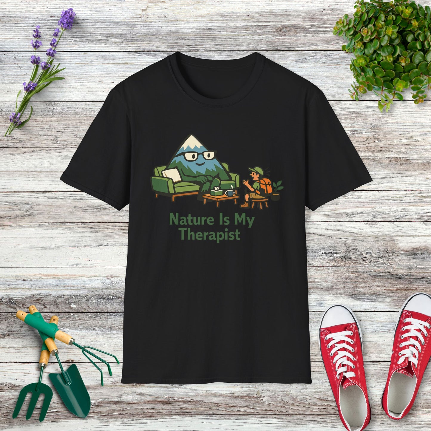 Nature Is My Therapist T-Shirt