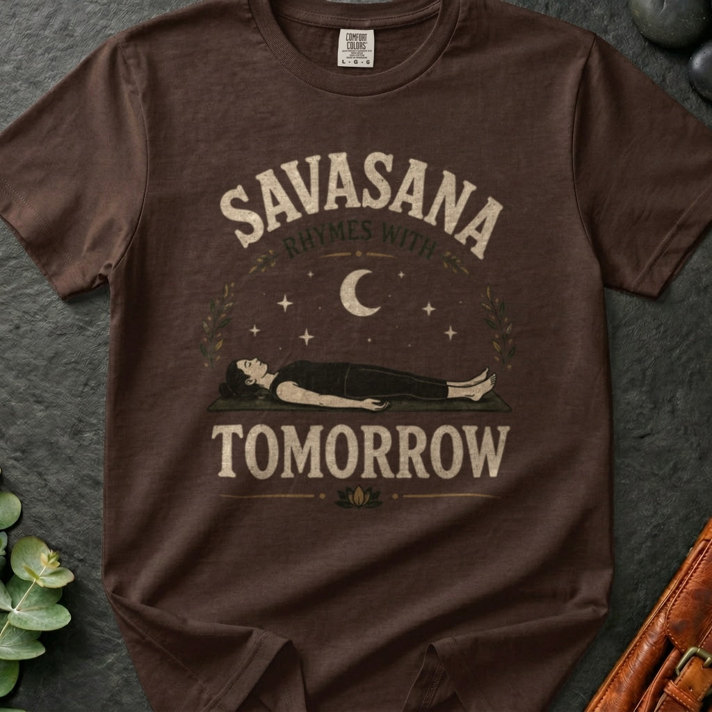 rooted-avenue-0d4319cb-807b-4809-868a-b2e6fdb24494-166. Savasana Rhymes With Tomorrow_Savasana Rhymes With Tomorrow - Espresso - Mockup Style 4 (Final 2) - CC Mockup.png_0000_compressed.jpg