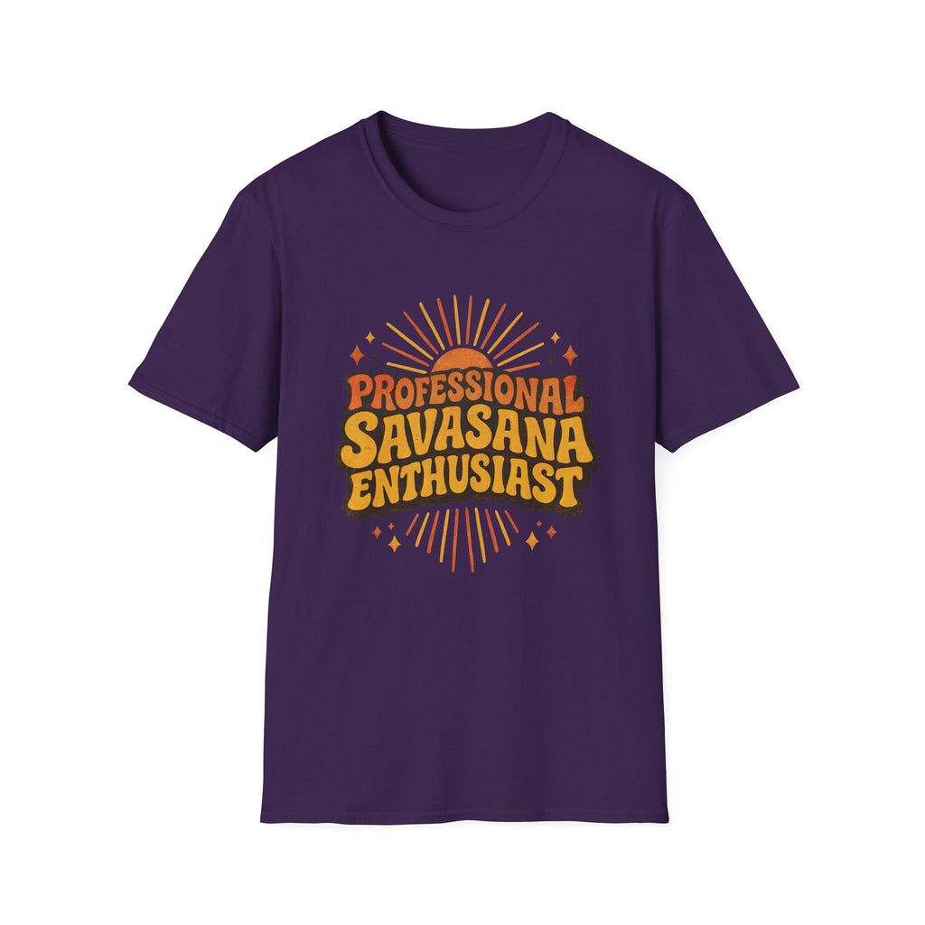 Professional Savasana Enthusiast T-Shirt