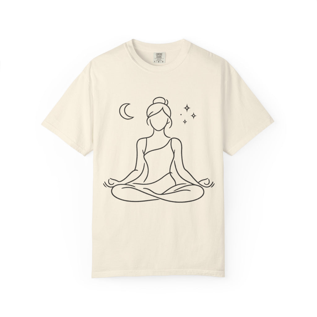 Crescent Moon Meditation T-Shirt