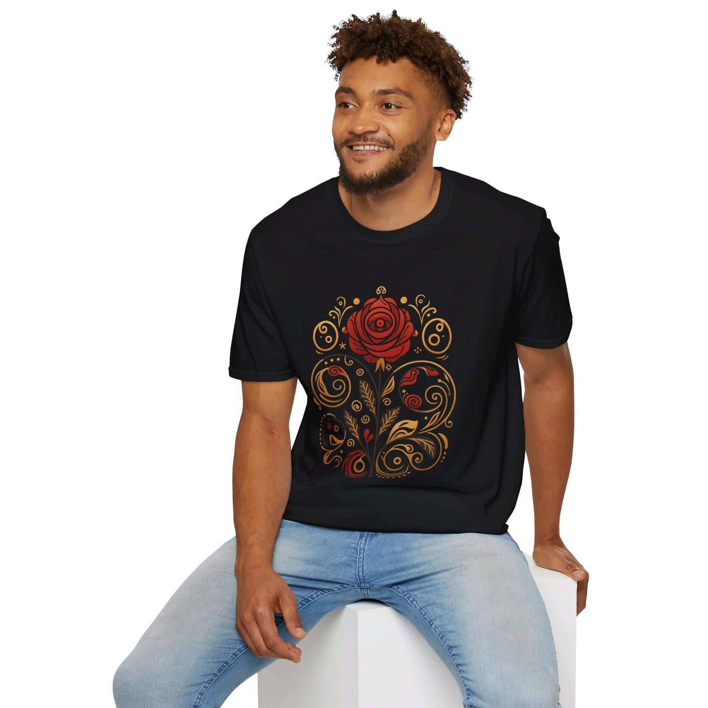 Folk Art Rose T-Shirt